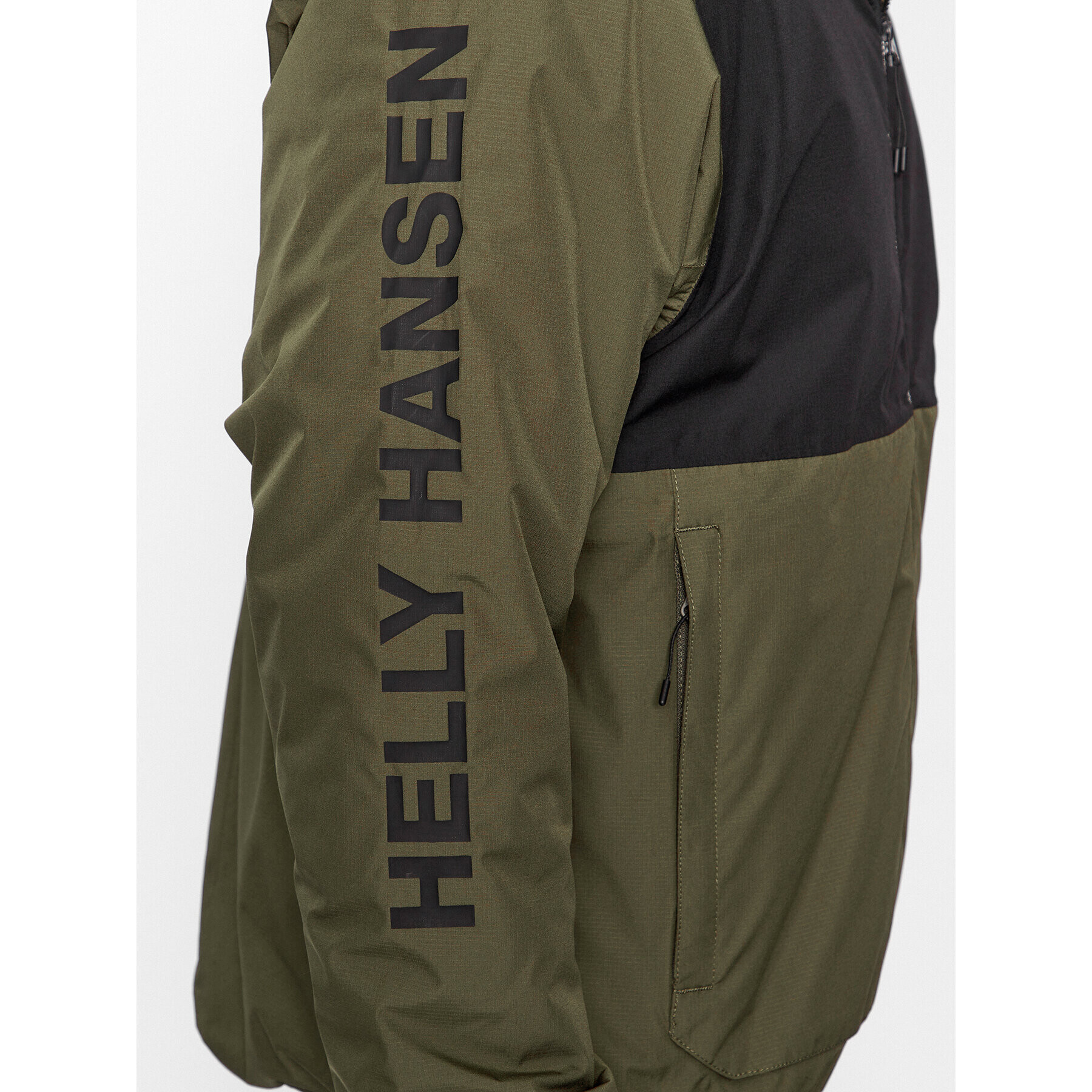 Helly Hansen Větrovka Ervik Ins 53983 Khaki Regular Fit - Pepit.cz