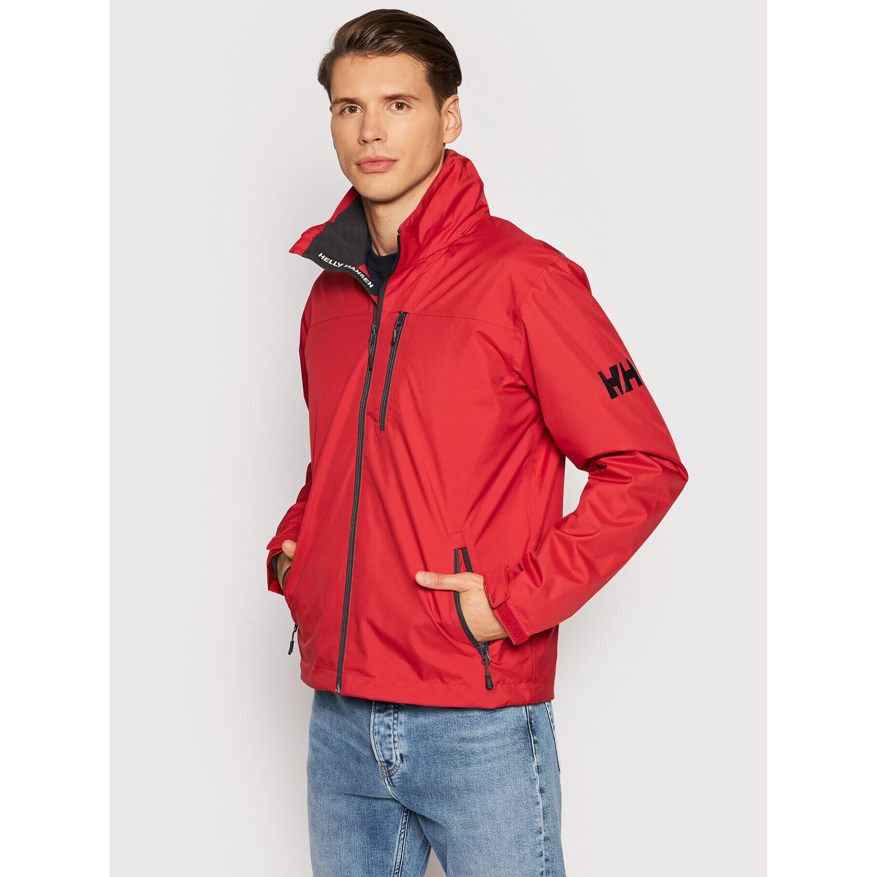 Helly Hansen Větrovka Midlayer 33874 Červená Regular Fit - Pepit.cz