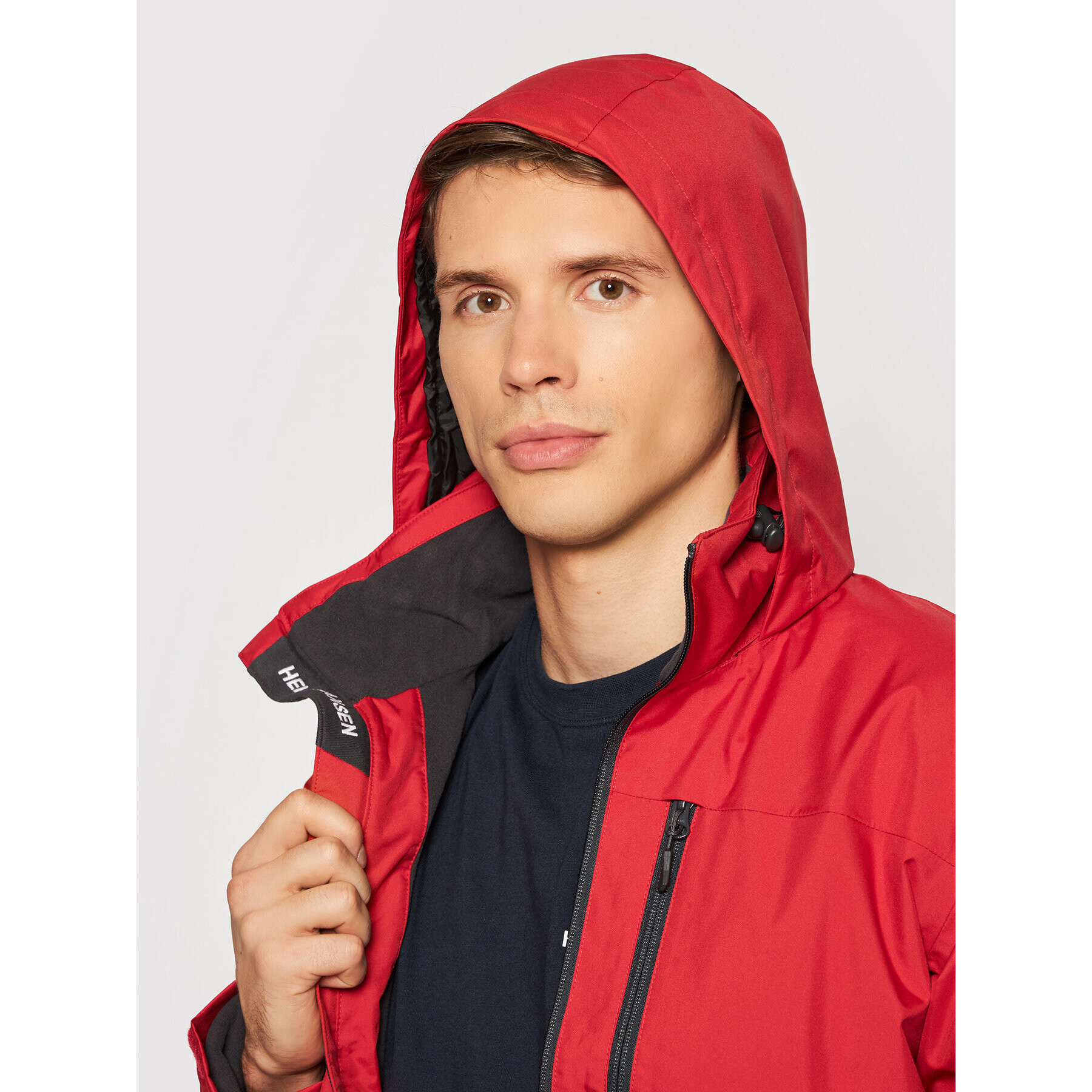 Helly Hansen Větrovka Midlayer 33874 Červená Regular Fit - Pepit.cz