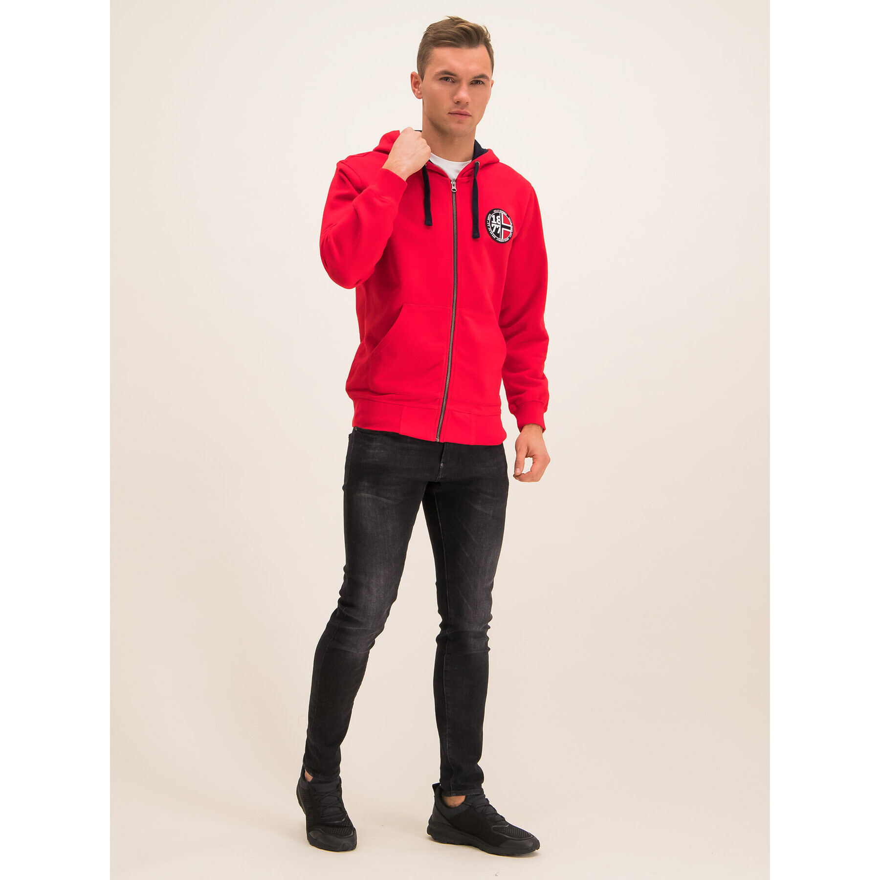 Helly Hansen Větrovka Midlayer 33874 Tmavomodrá Regular Fit - Pepit.cz