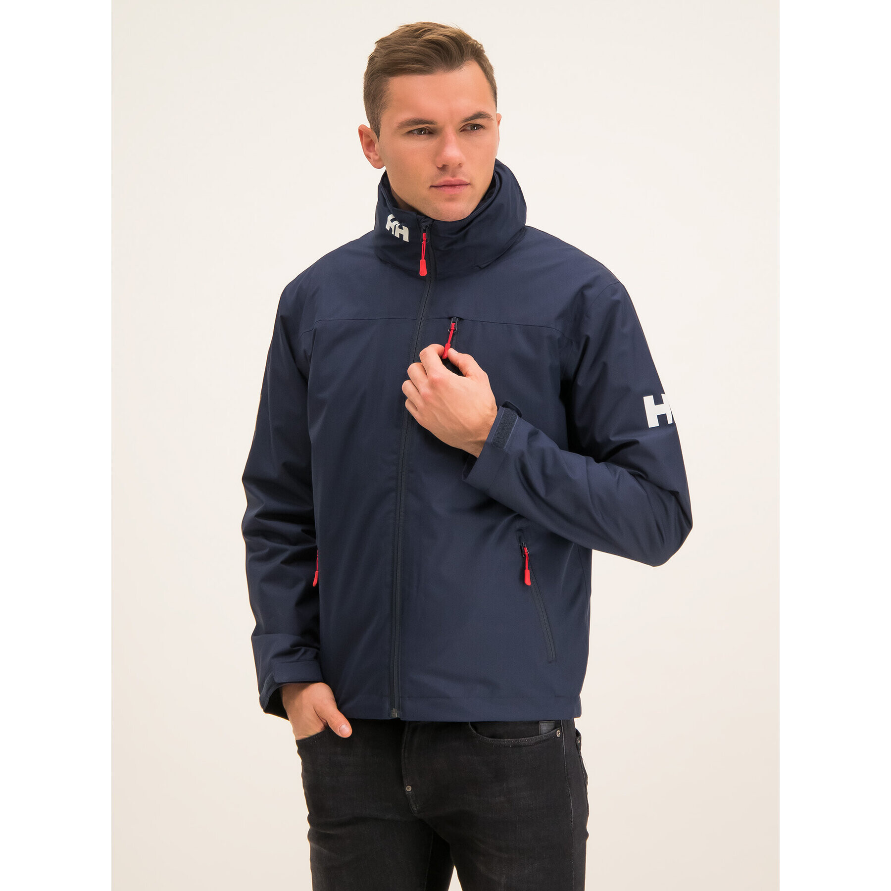 Helly Hansen Větrovka Midlayer 33874 Tmavomodrá Regular Fit - Pepit.cz