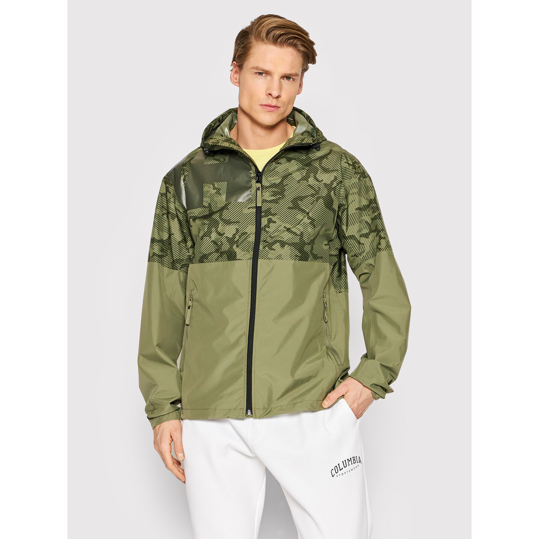 Helly Hansen Větrovka Pursuit Rain 53278 Zelená Regular Fit - Pepit.cz