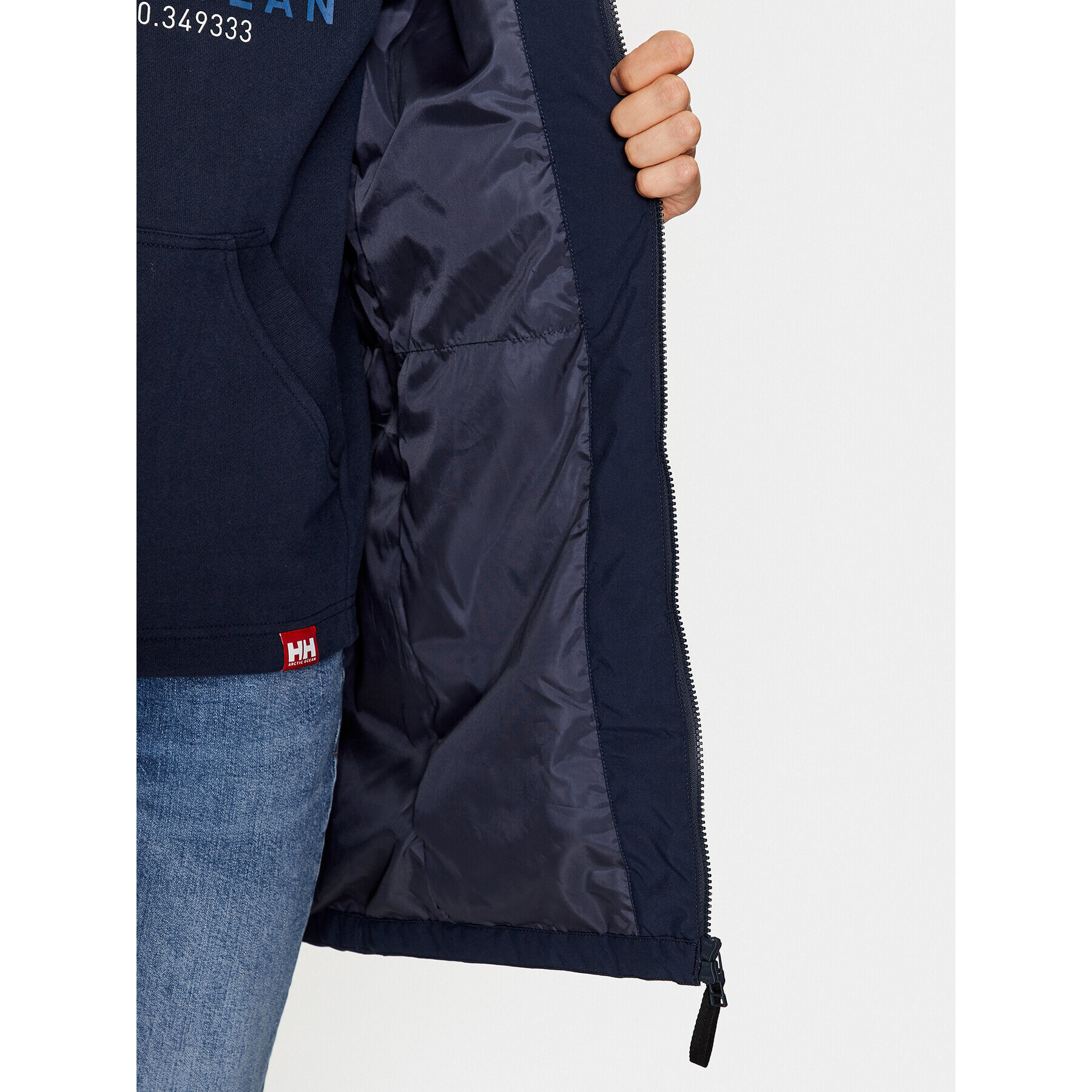 Helly Hansen Větrovka Rain Parka 54002 Tmavomodrá Regular Fit - Pepit.cz