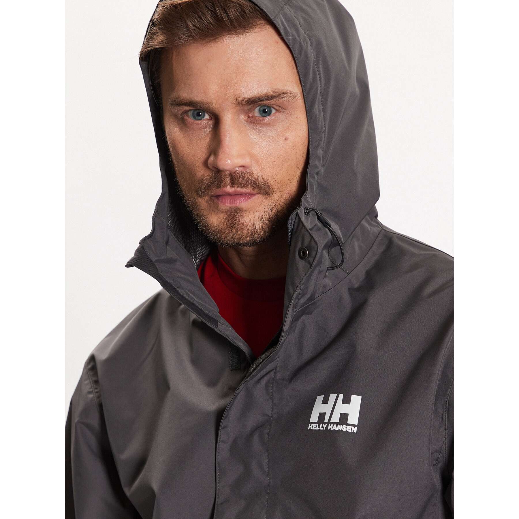 Helly Hansen Větrovka Seven 62047 Šedá Regular Fit - Pepit.cz