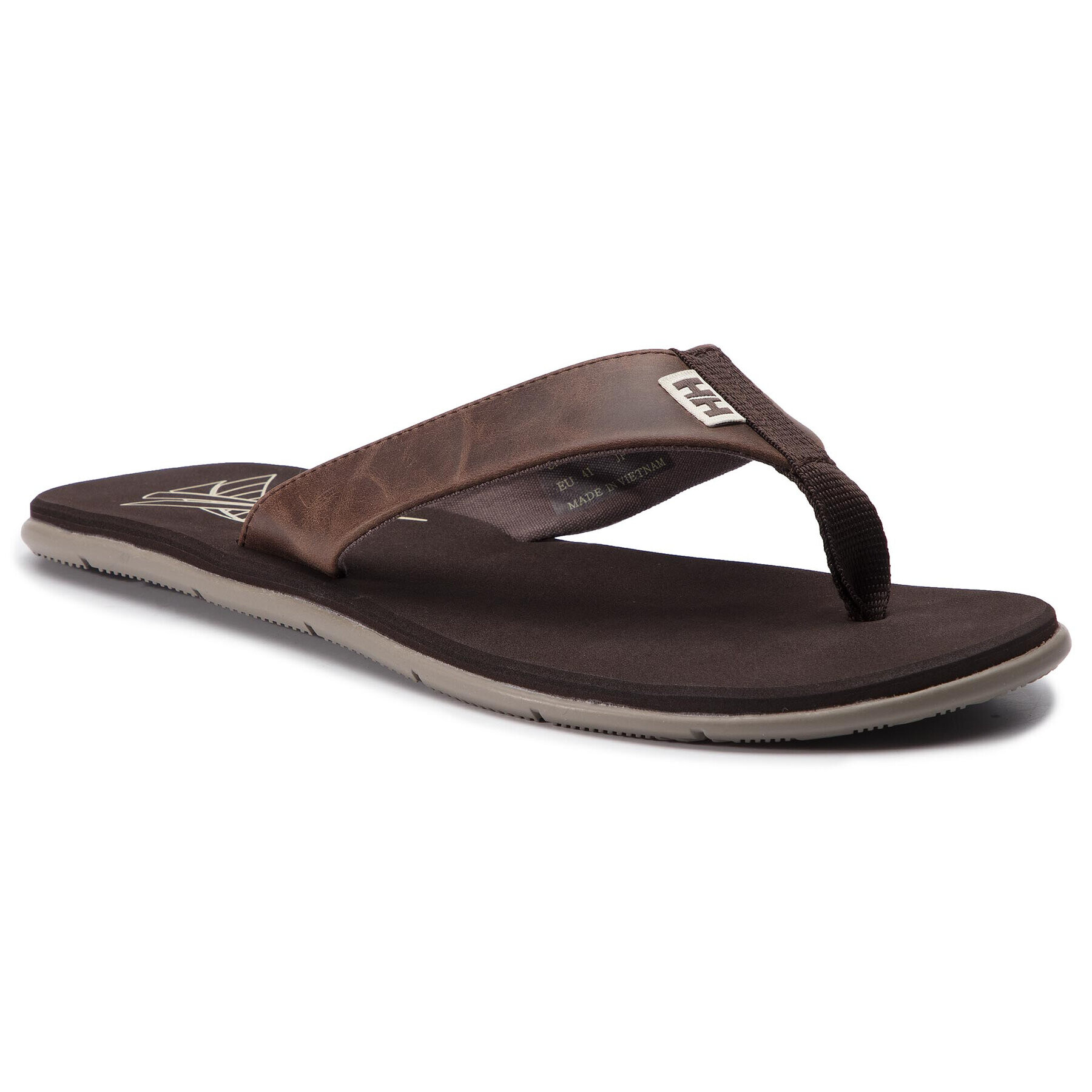 Helly Hansen Žabky Seasand Leather Sandal 11495 713 Hnědá - Pepit.cz