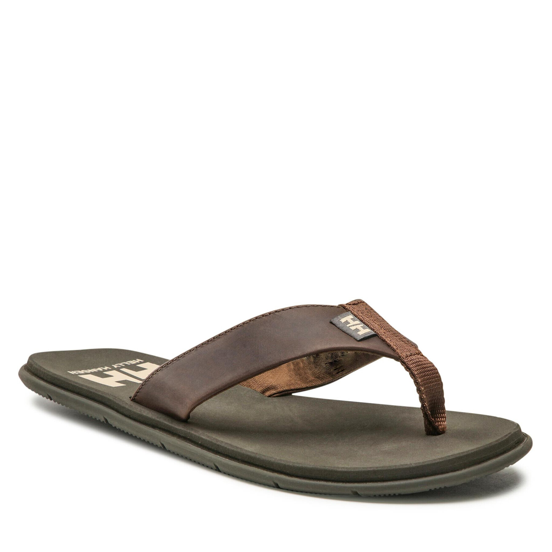 Helly Hansen Žabky Seasand Leather Sandal 11495_745 Hnědá - Pepit.cz