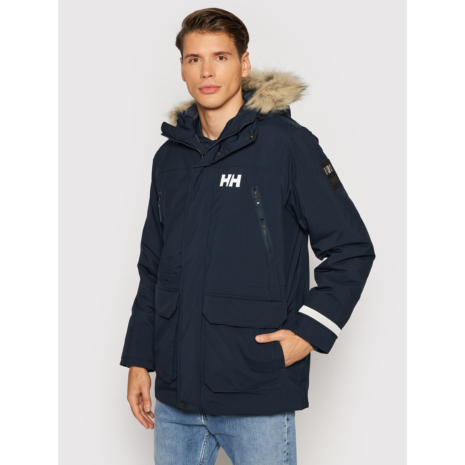 Helly Hansen Zimní bunda Reine 53630 Tmavomodrá Regular Fit - Pepit.cz