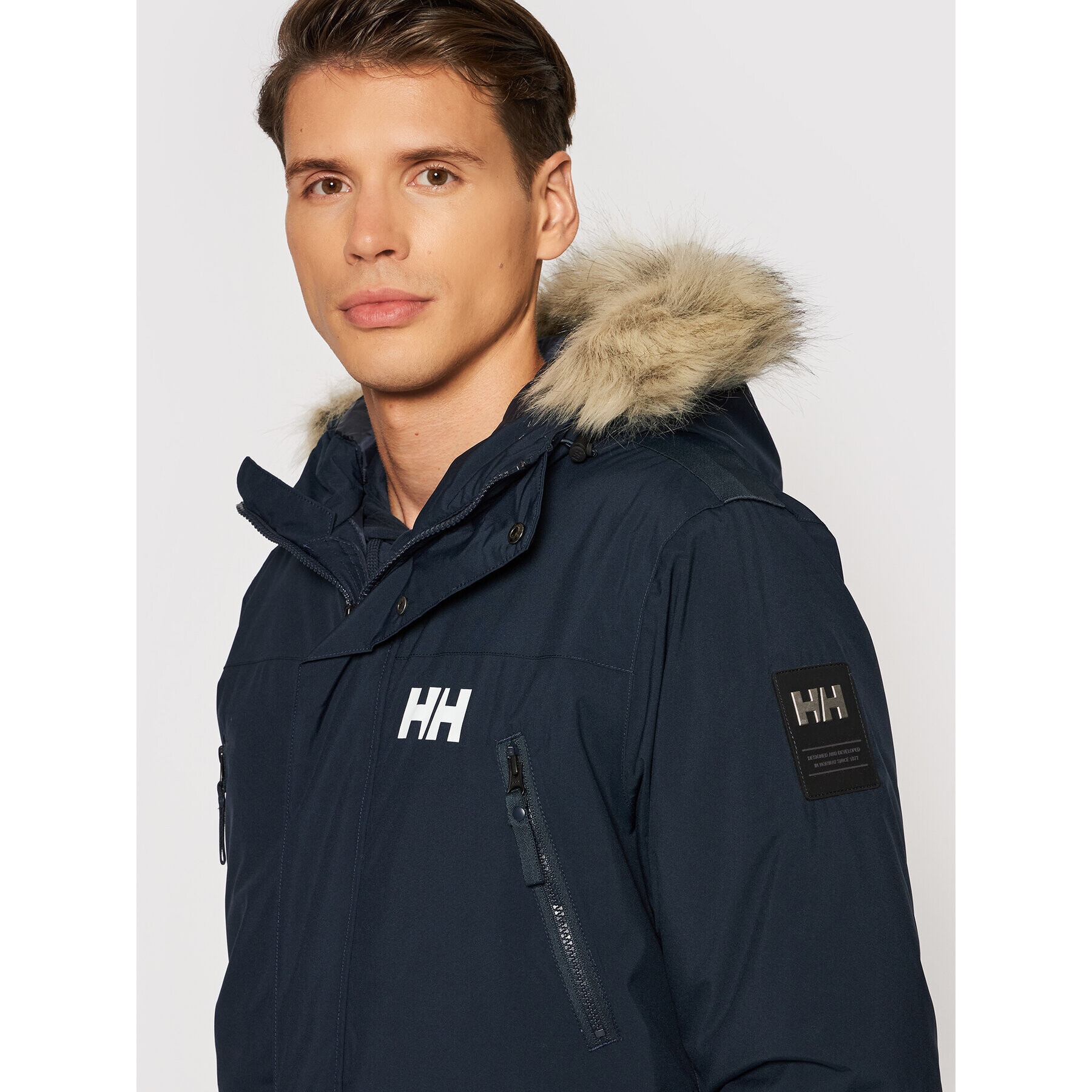 Helly Hansen Zimní bunda Reine 53630 Tmavomodrá Regular Fit - Pepit.cz