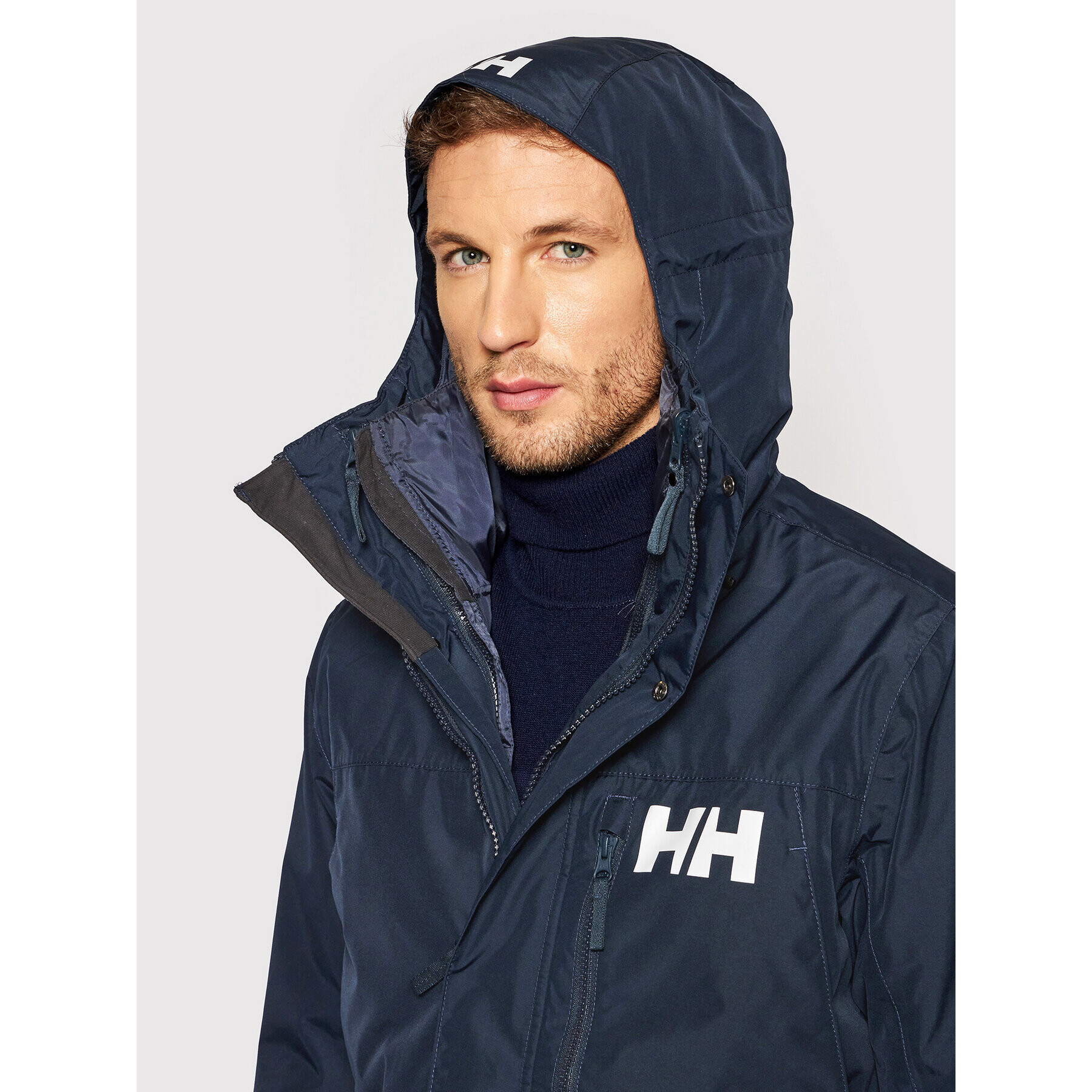 Helly Hansen Zimní bunda Rigging 53508 Tmavomodrá Regular Fit - Pepit.cz