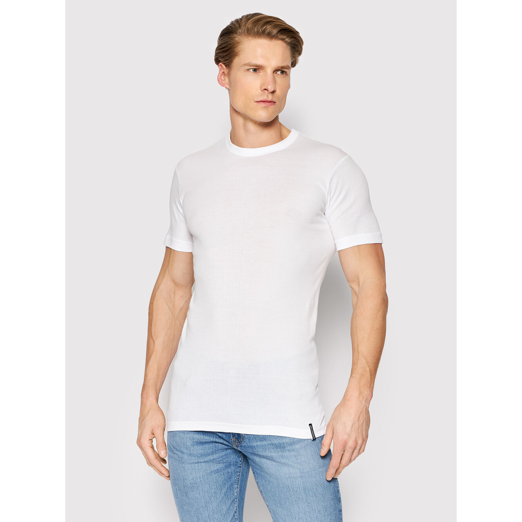 Henderson T-Shirt 1495 Bílá Regular Fit - Pepit.cz