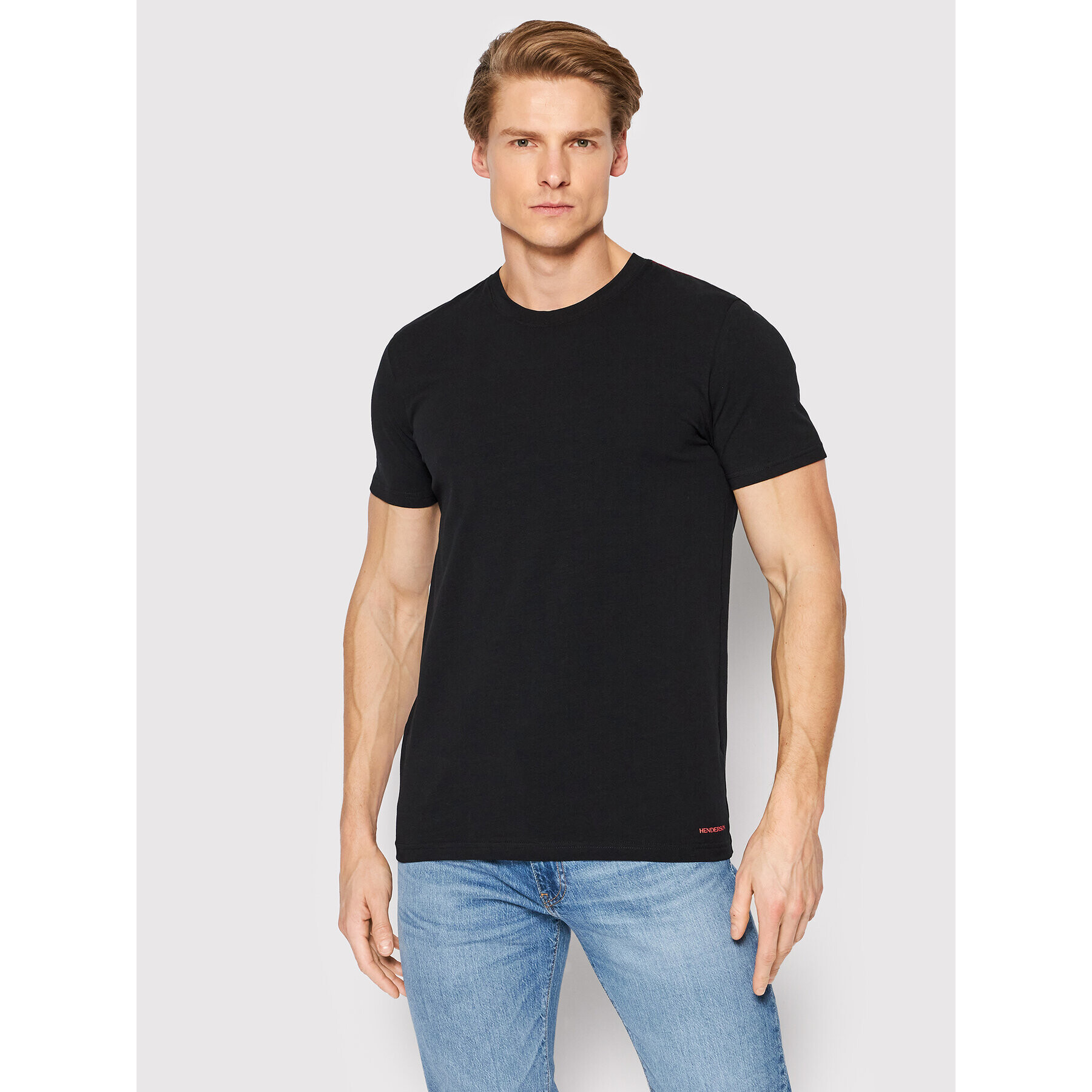 Henderson T-Shirt Bosco 18731 Černá Regular Fit - Pepit.cz