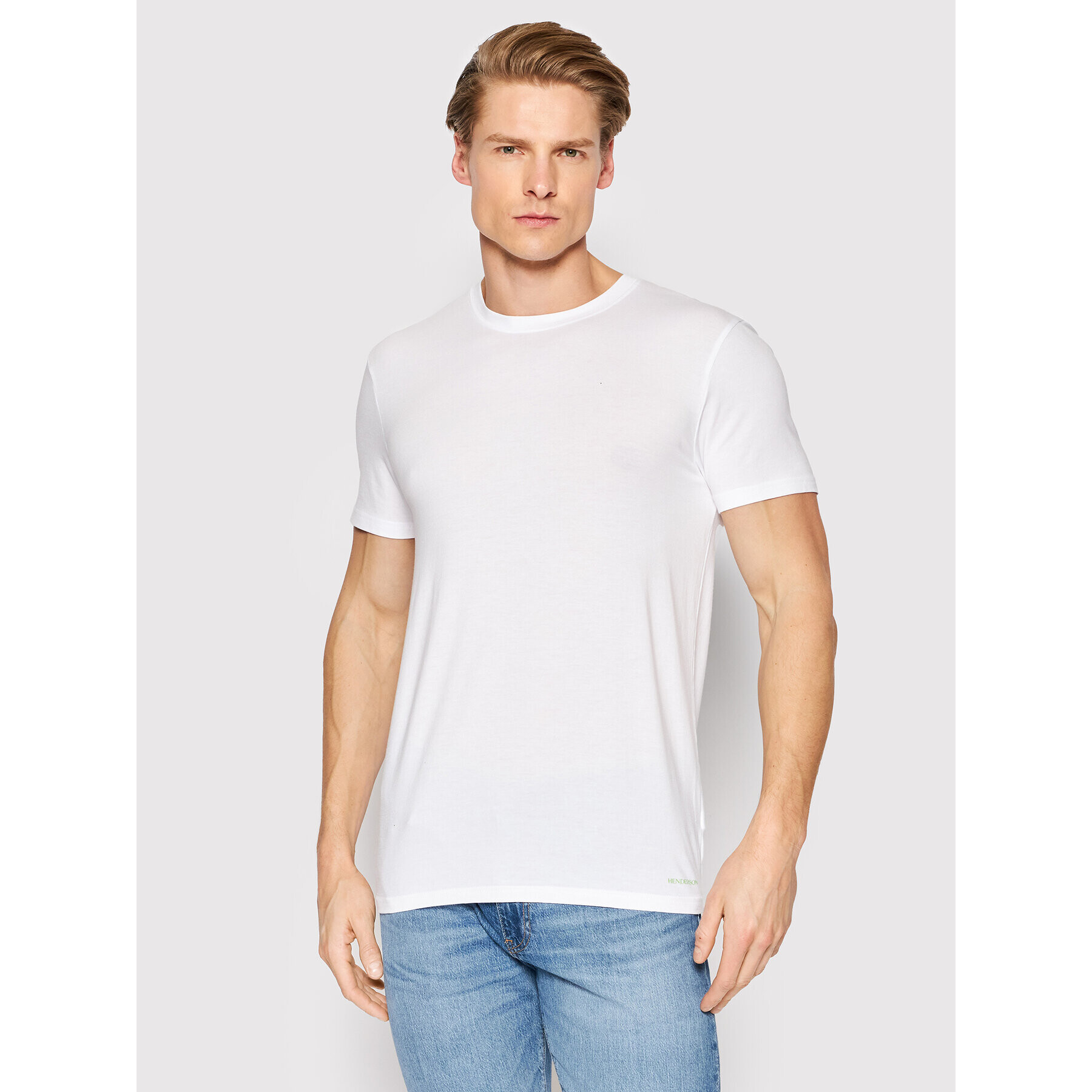 Henderson T-Shirt Grade 34324 Bílá Regular Fit - Pepit.cz