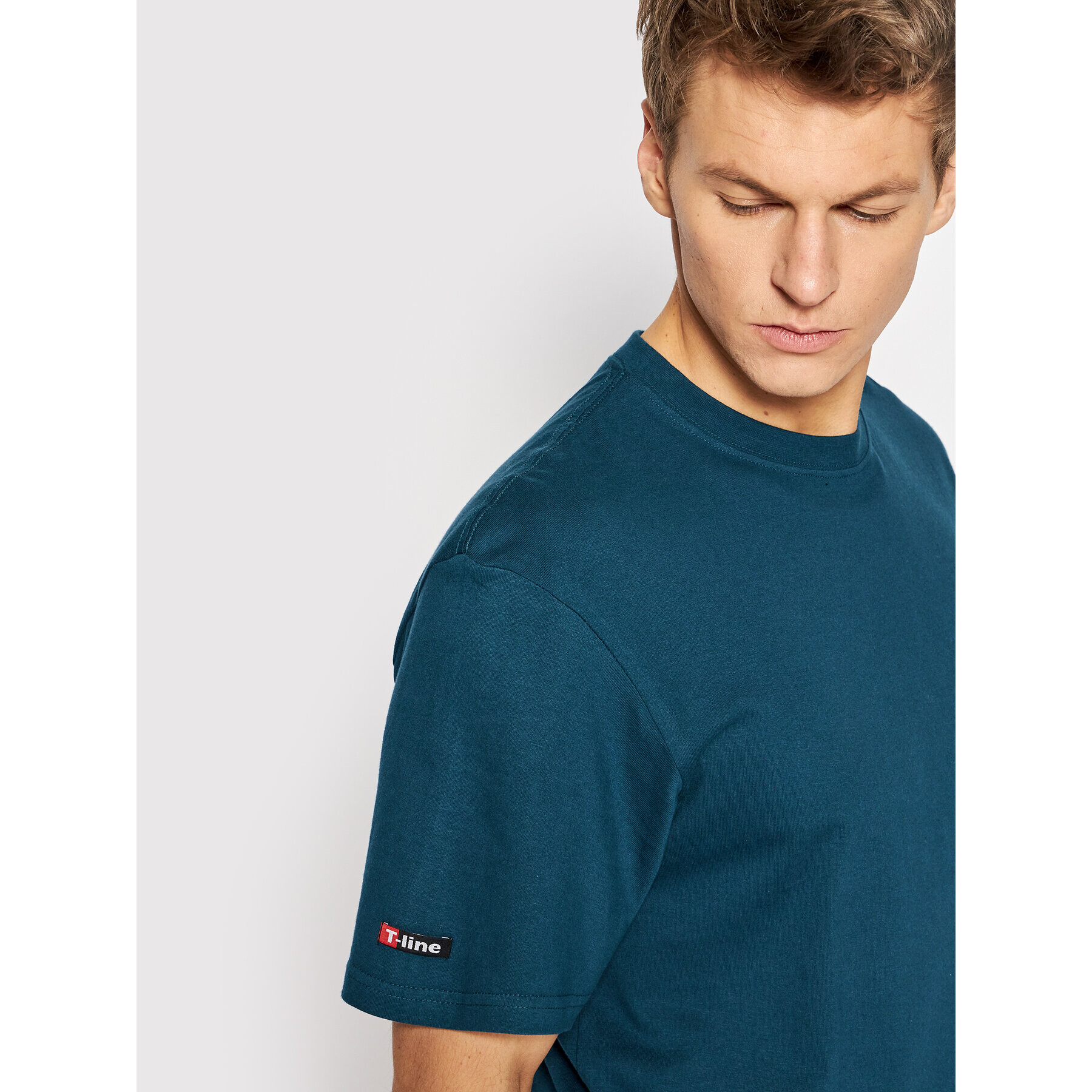 Henderson T-Shirt T-Line 19407 Modrá Regular Fit - Pepit.cz