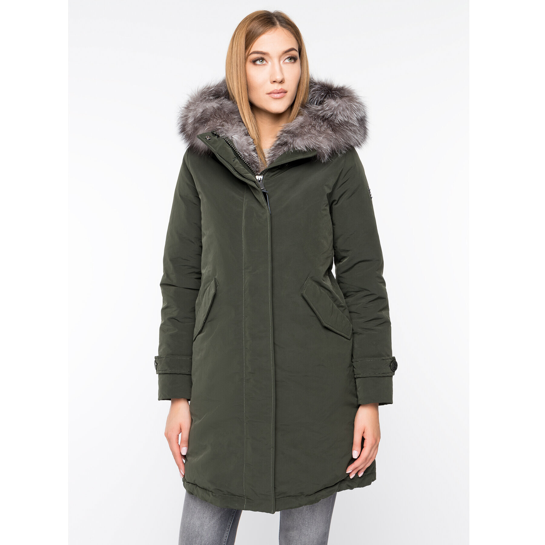 Hetregó Parka Sauris 8H623F 19WD17 Zelená Regular Fit - Pepit.cz