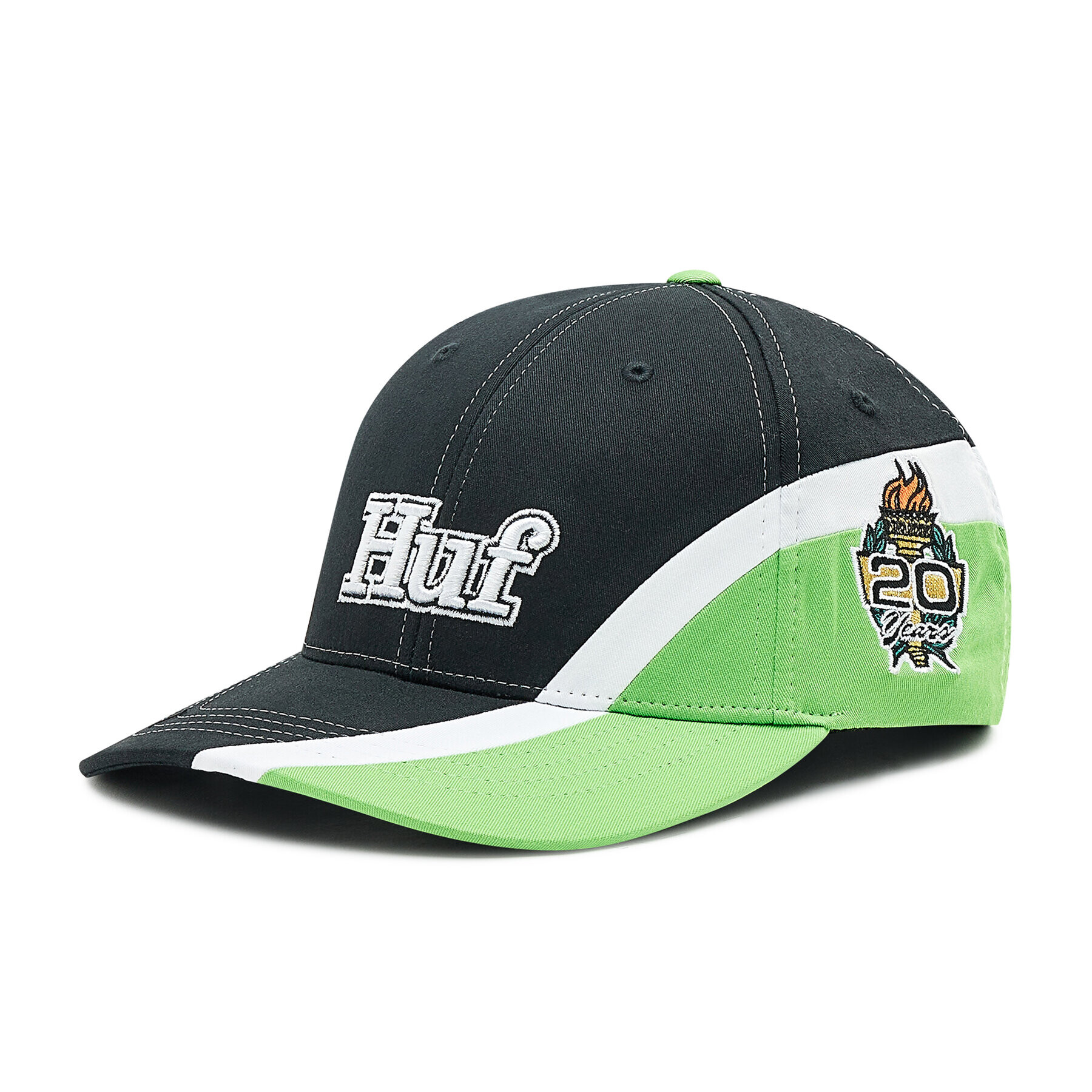 HUF Kšiltovka Daytona 6-Panel Cv Snapback HT00609 Černá - Pepit.cz