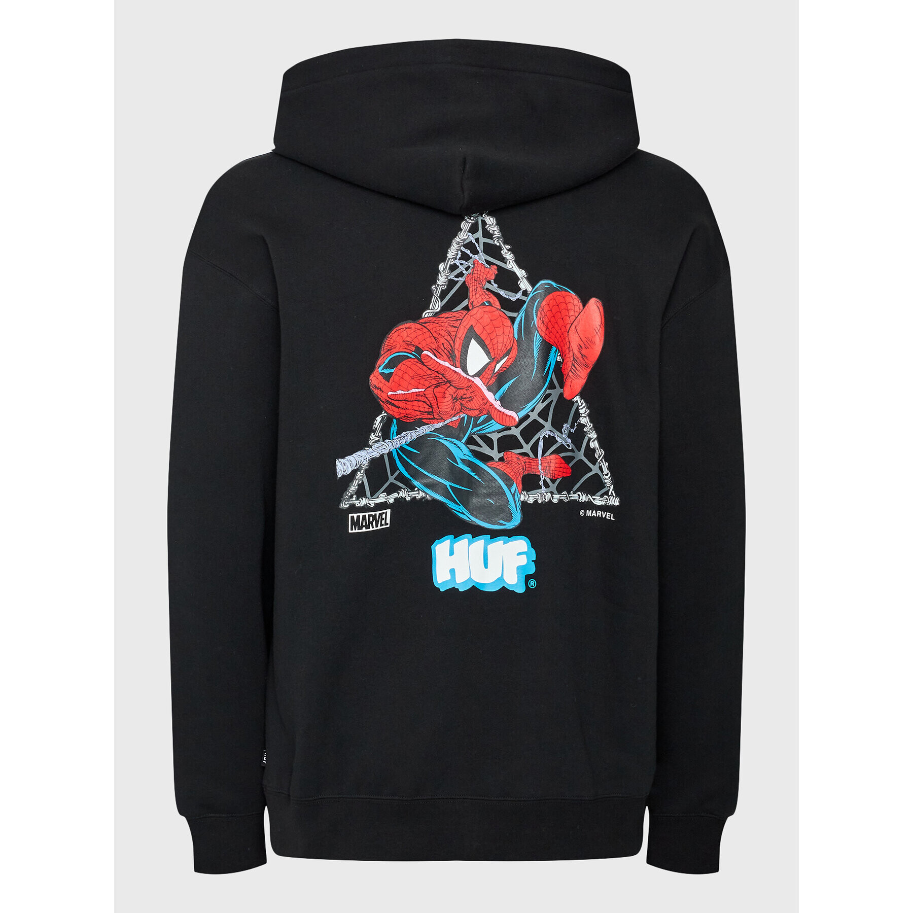 HUF Mikina MARVEL Triangle PF00605 Černá Regular Fit - Pepit.cz