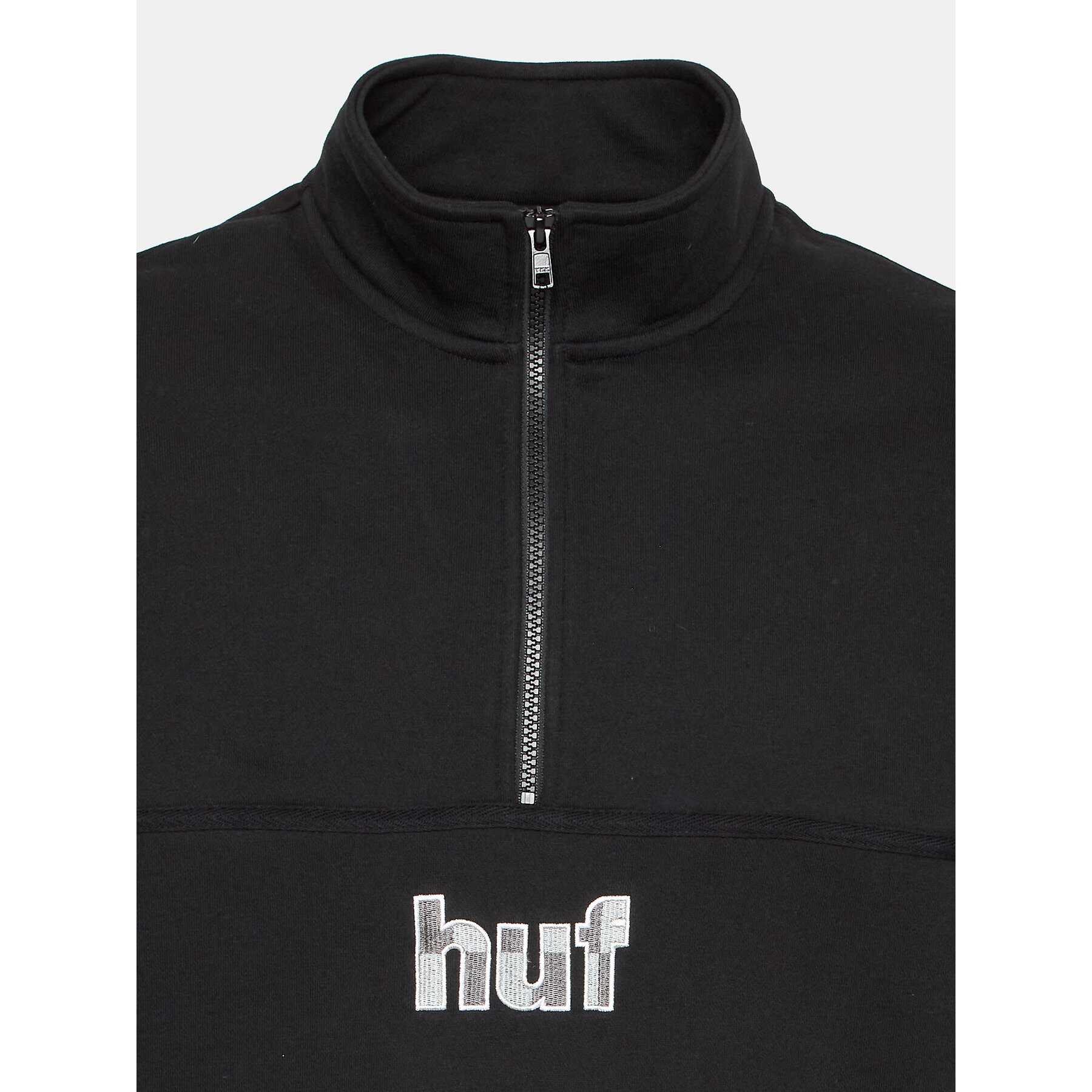 HUF Mikina Split FL00194 Černá Regular Fit - Pepit.cz