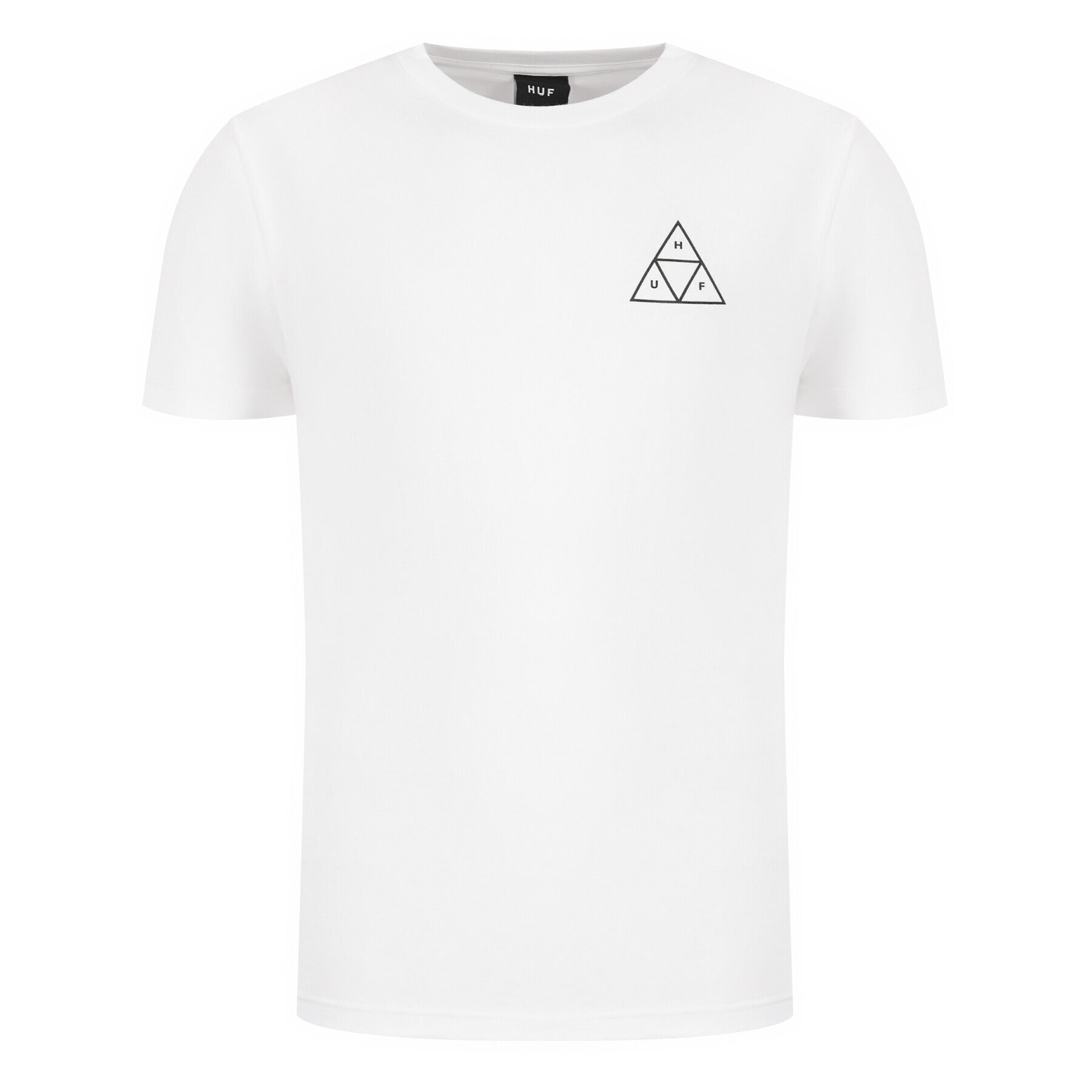 HUF T-Shirt Essentials Tt TS00509 Bílá Regular Fit - Pepit.cz