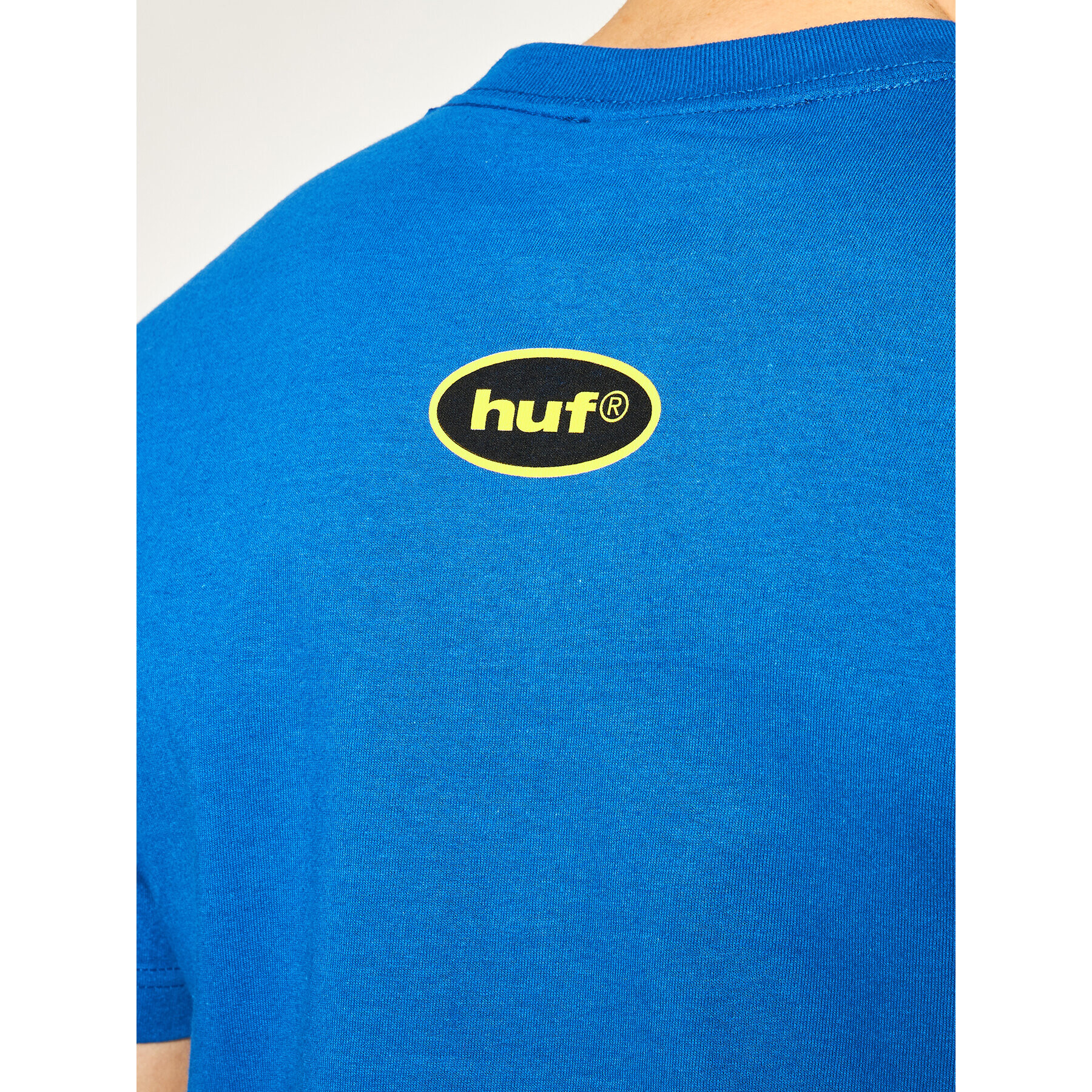 HUF T-Shirt Purveyers TS01014 Modrá Regular Fit - Pepit.cz