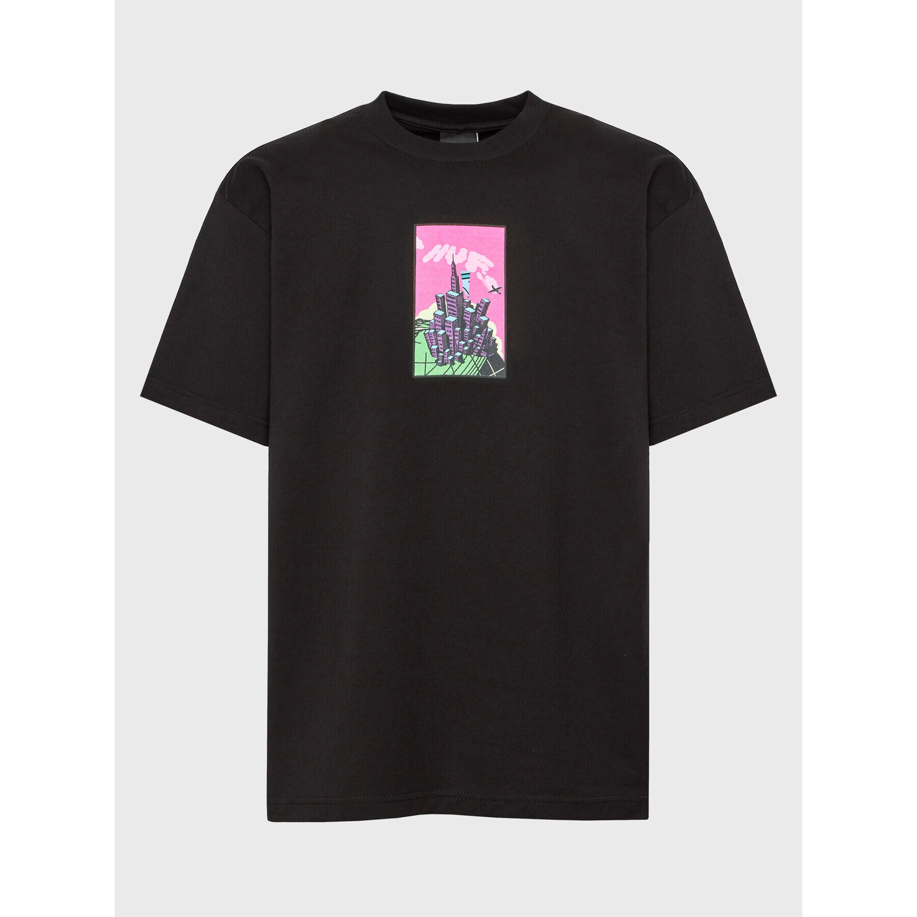 HUF T-Shirt Sky Is The Limit TS01948 Černá Regular Fit - Pepit.cz