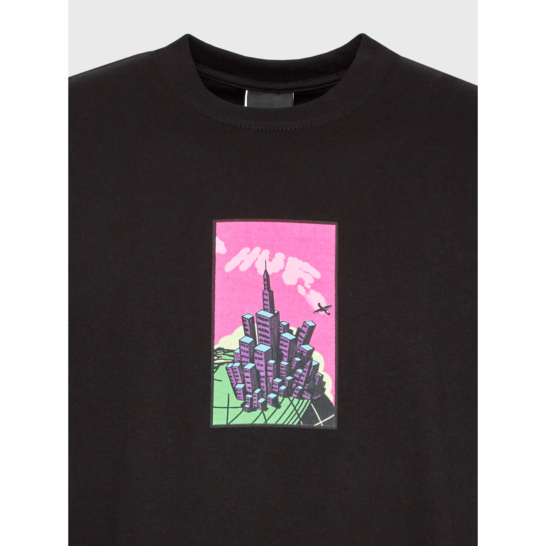 HUF T-Shirt Sky Is The Limit TS01948 Černá Regular Fit - Pepit.cz