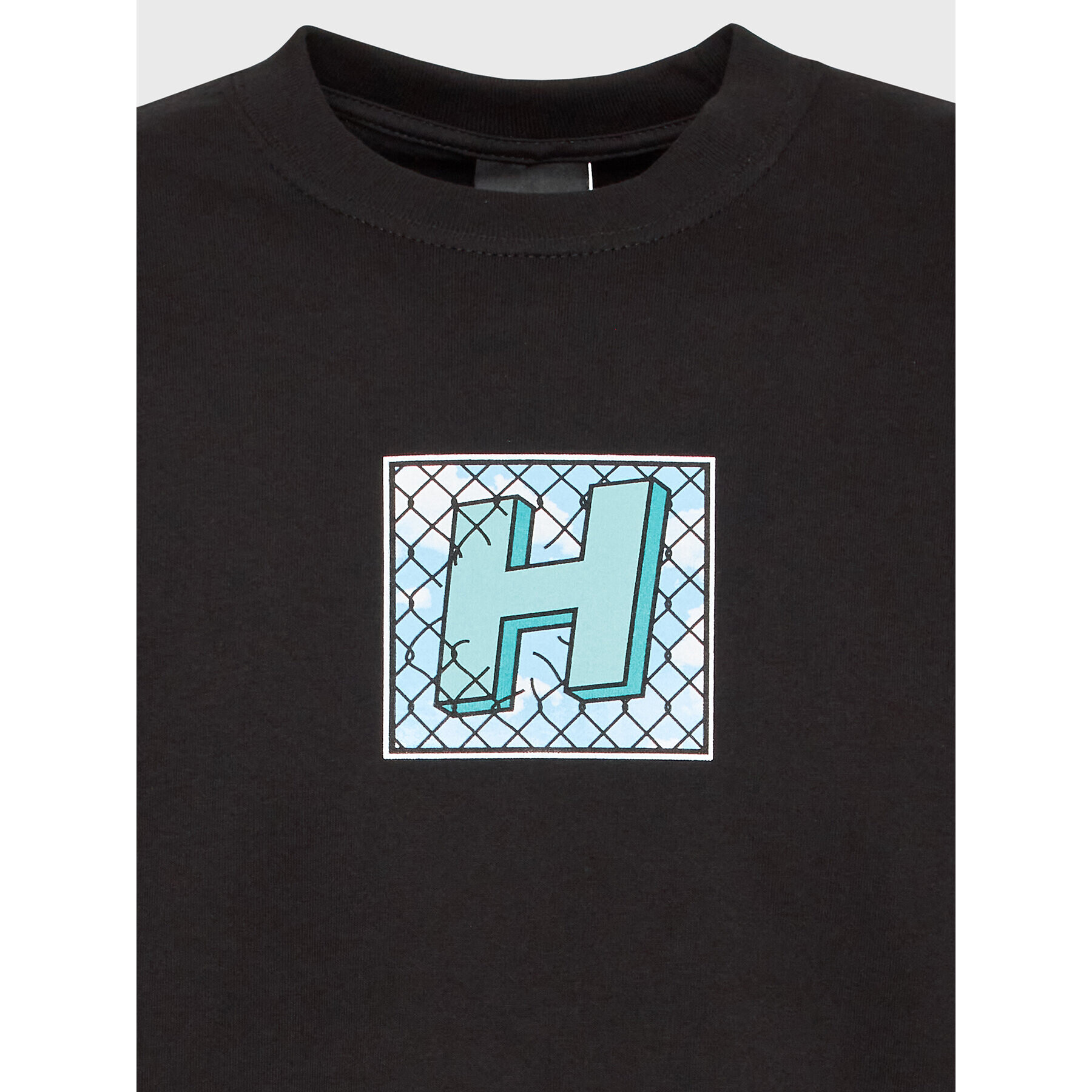 HUF T-Shirt Tresspass TS01940 Černá Regular Fit - Pepit.cz