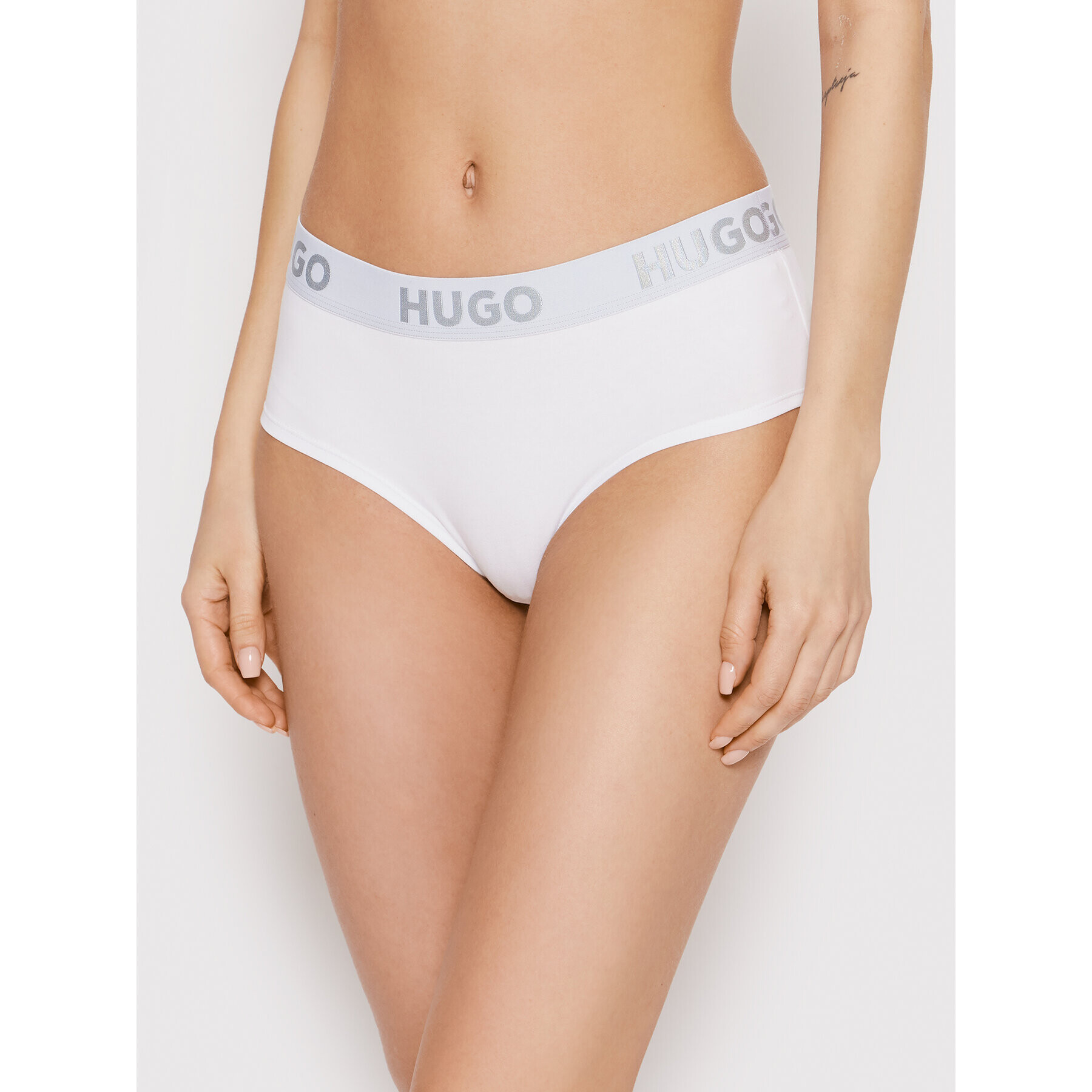 Hugo Boxerky Sporty Logo 50469646 Bílá - Pepit.cz