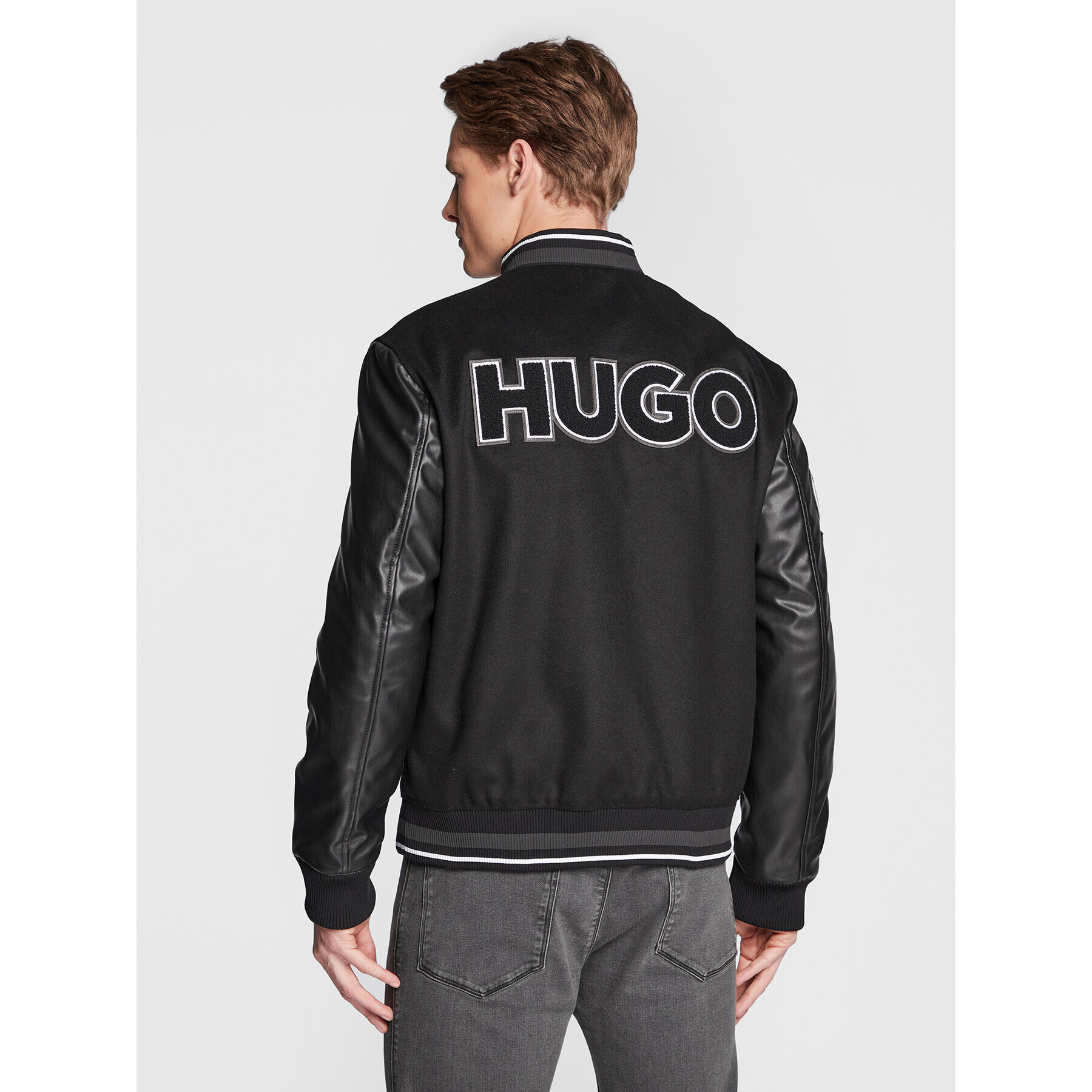 Hugo Bunda bomber Babu C2241 50475260 Černá Regular Fit - Pepit.cz