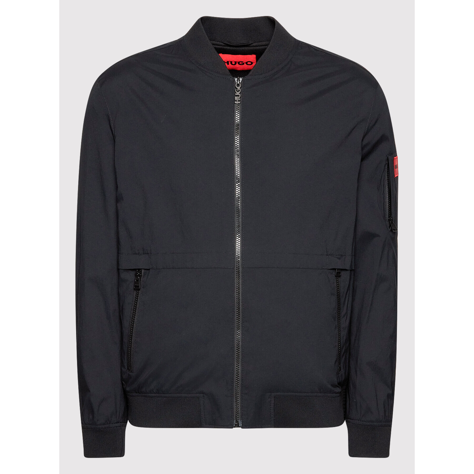 Hugo Bunda bomber Balvin2231 50471363 Černá Slim Fit - Pepit.cz