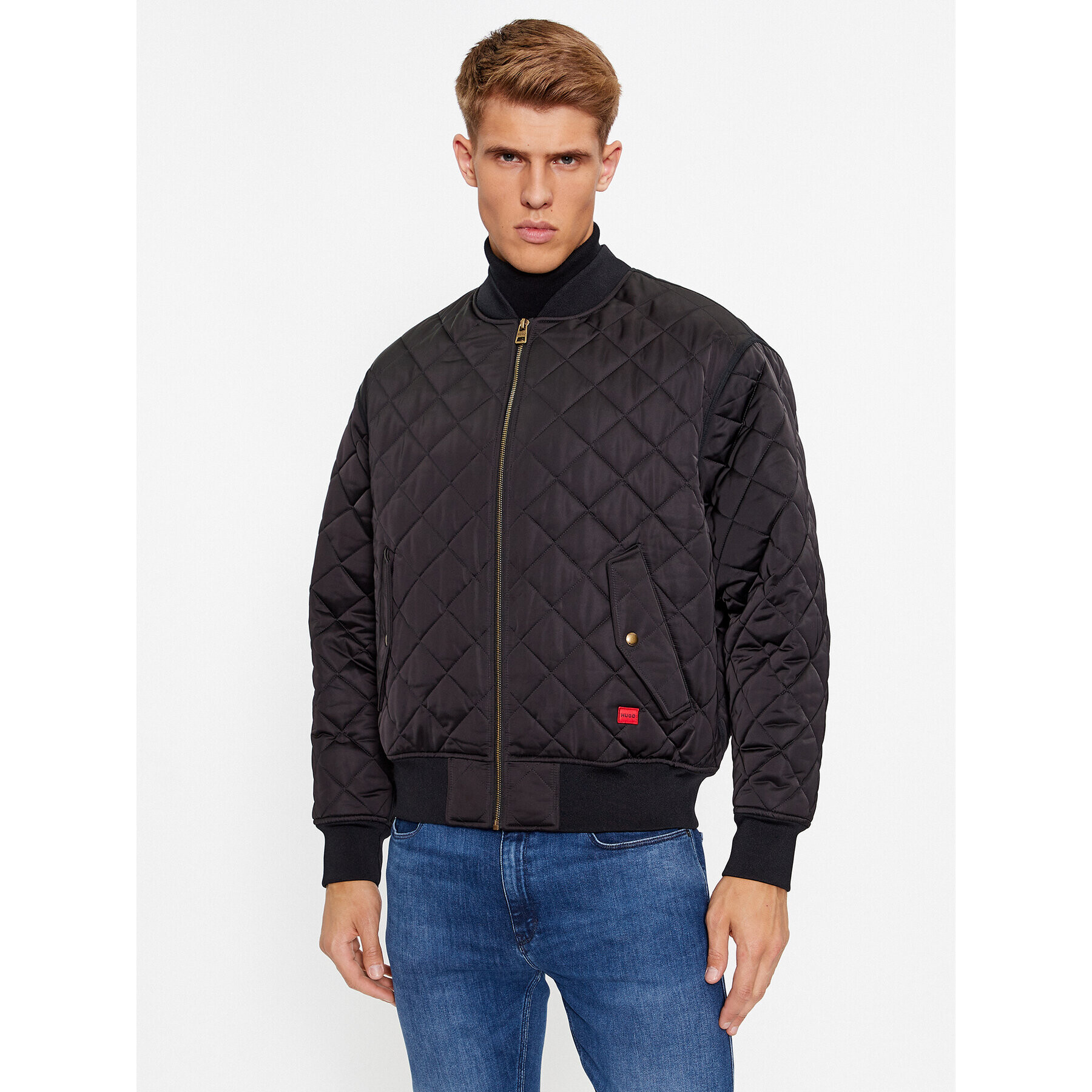 Hugo Bunda bomber Bonod2341 50496402 Černá Regular Fit - Pepit.cz