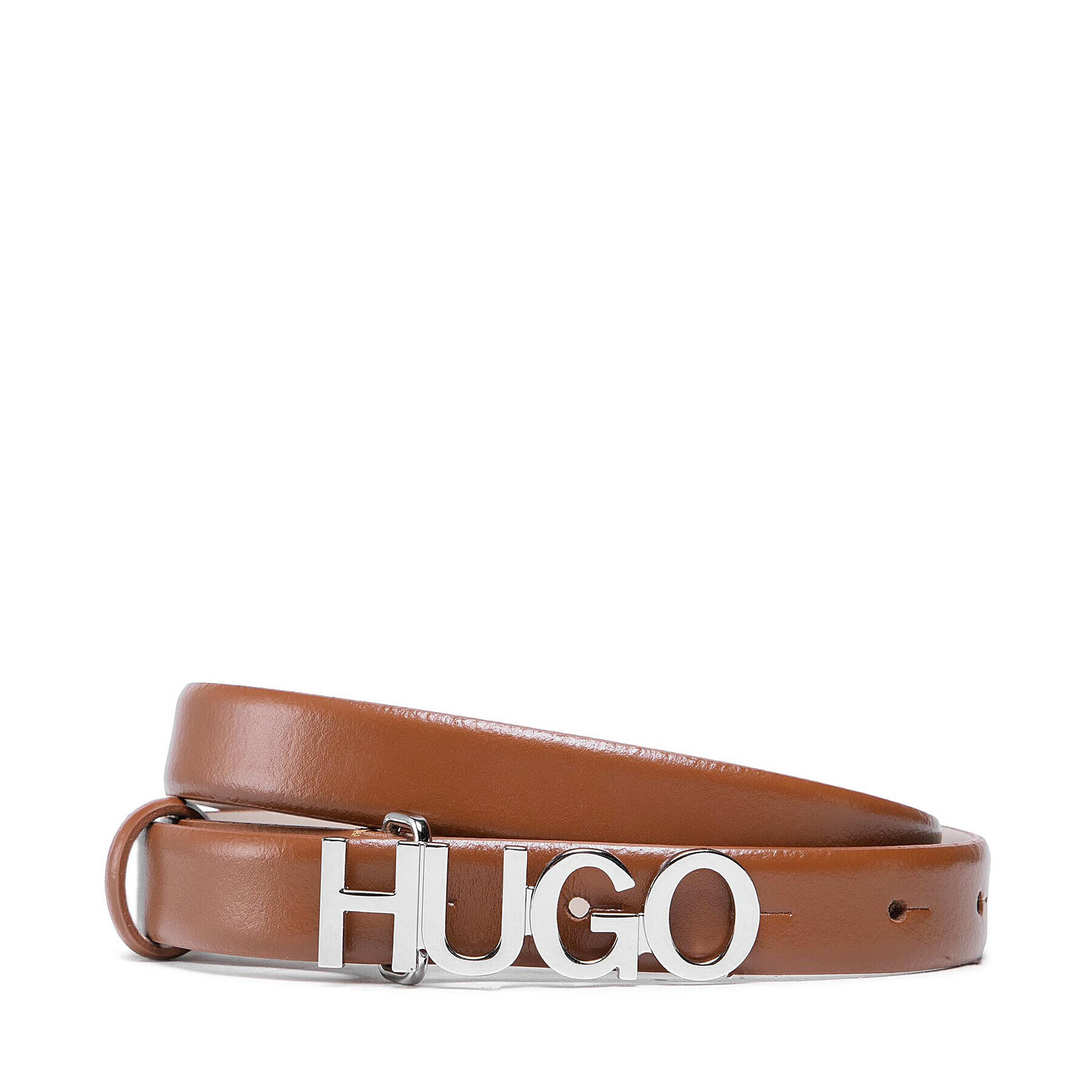 Hugo Dámský pásek Zula Belt 2 Cm 50441986 10197802 01 Hnědá - Pepit.cz