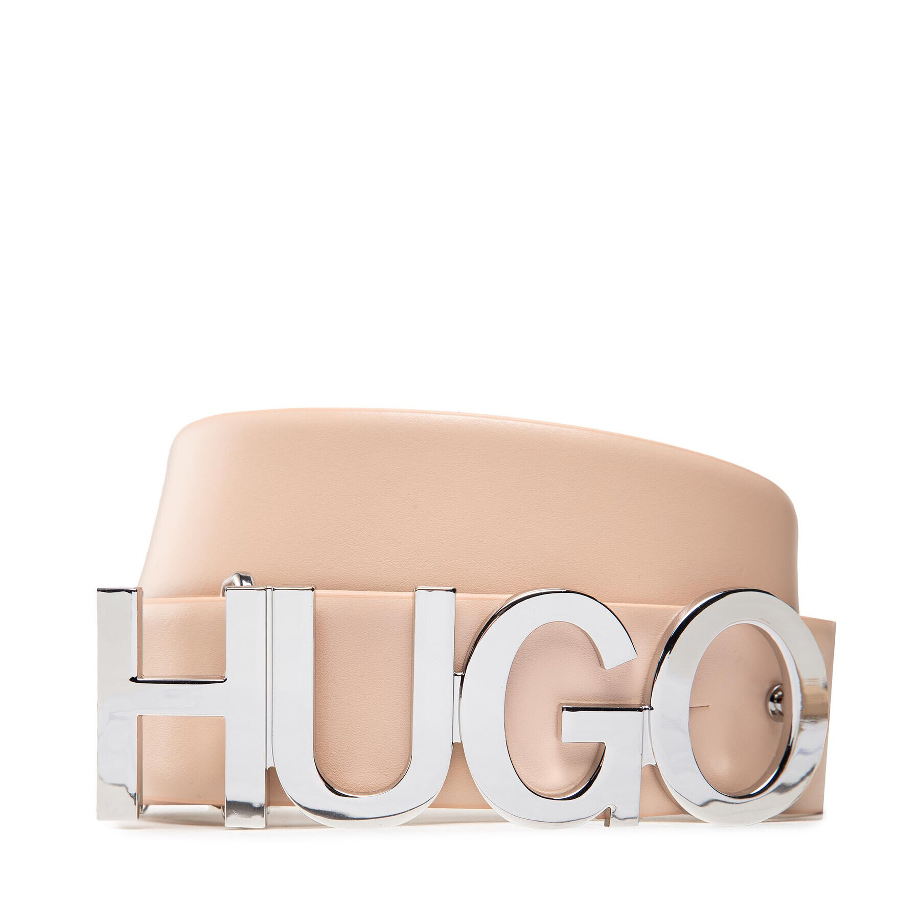 Hugo Dámský pásek Zula Belt 4 Cm 50391327 Béžová - Pepit.cz