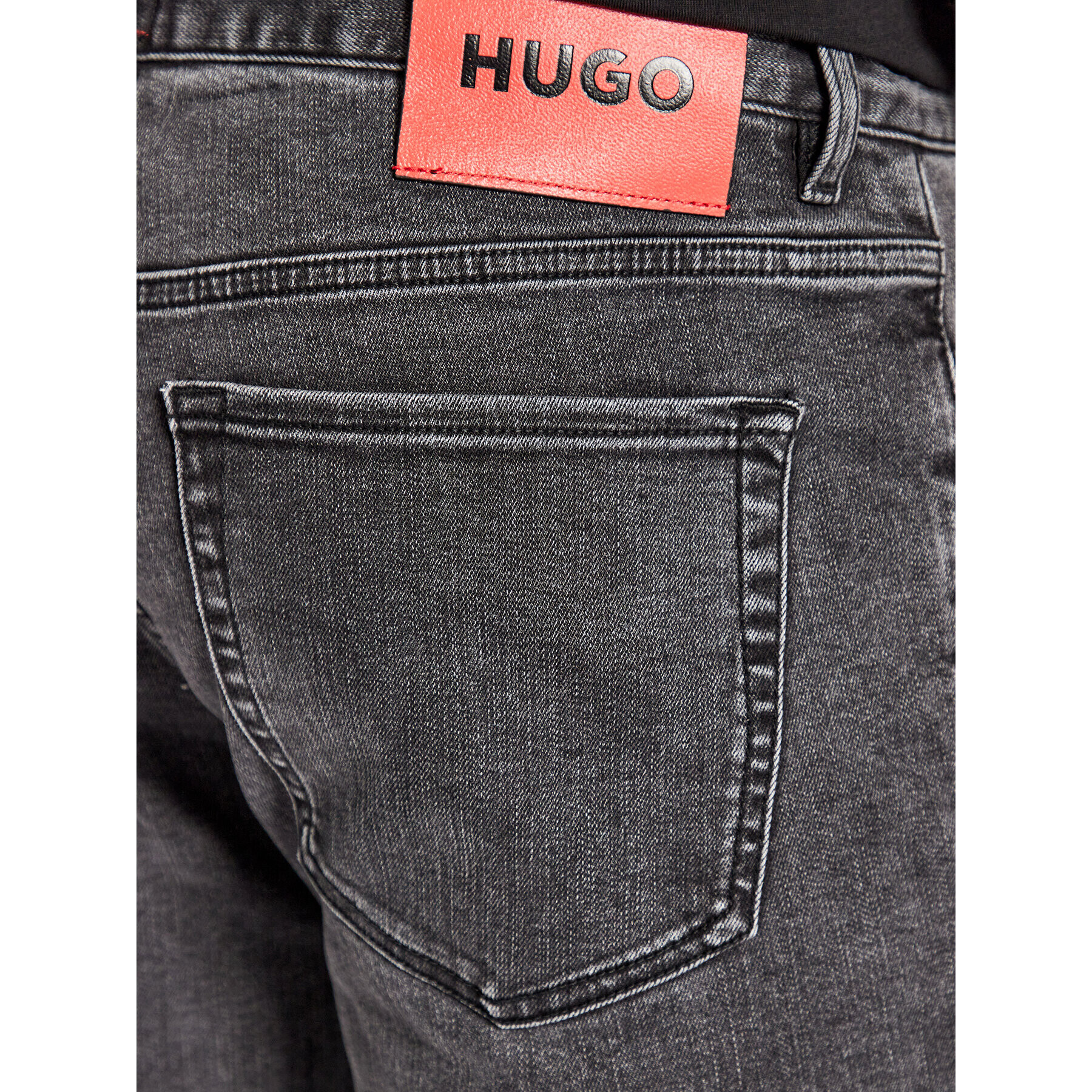 Hugo Džínové šortky 50473843 Šedá Slim Tapered Fit - Pepit.cz