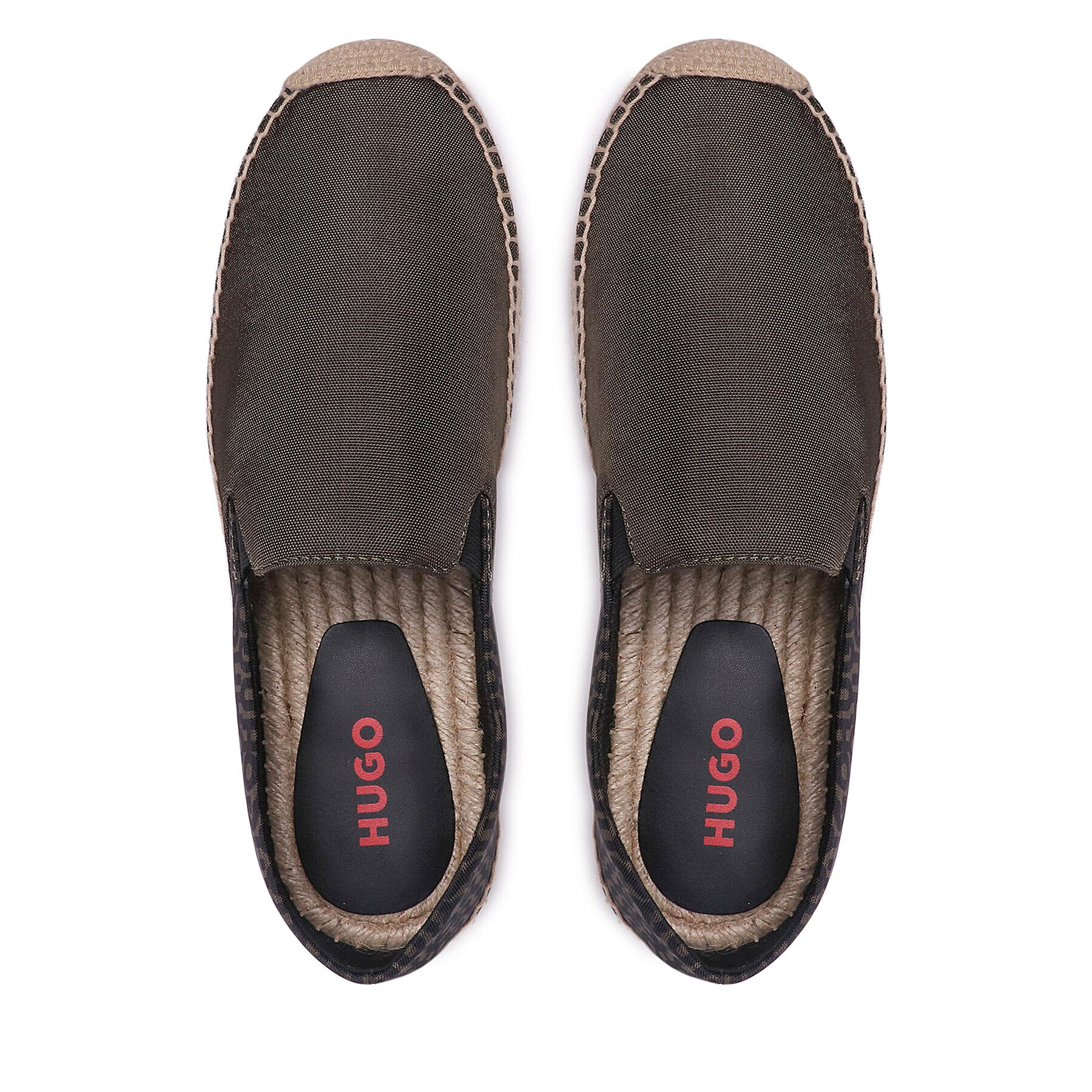 Hugo Espadrilky Sannes 50474061 10243111 01 Zelená - Pepit.cz