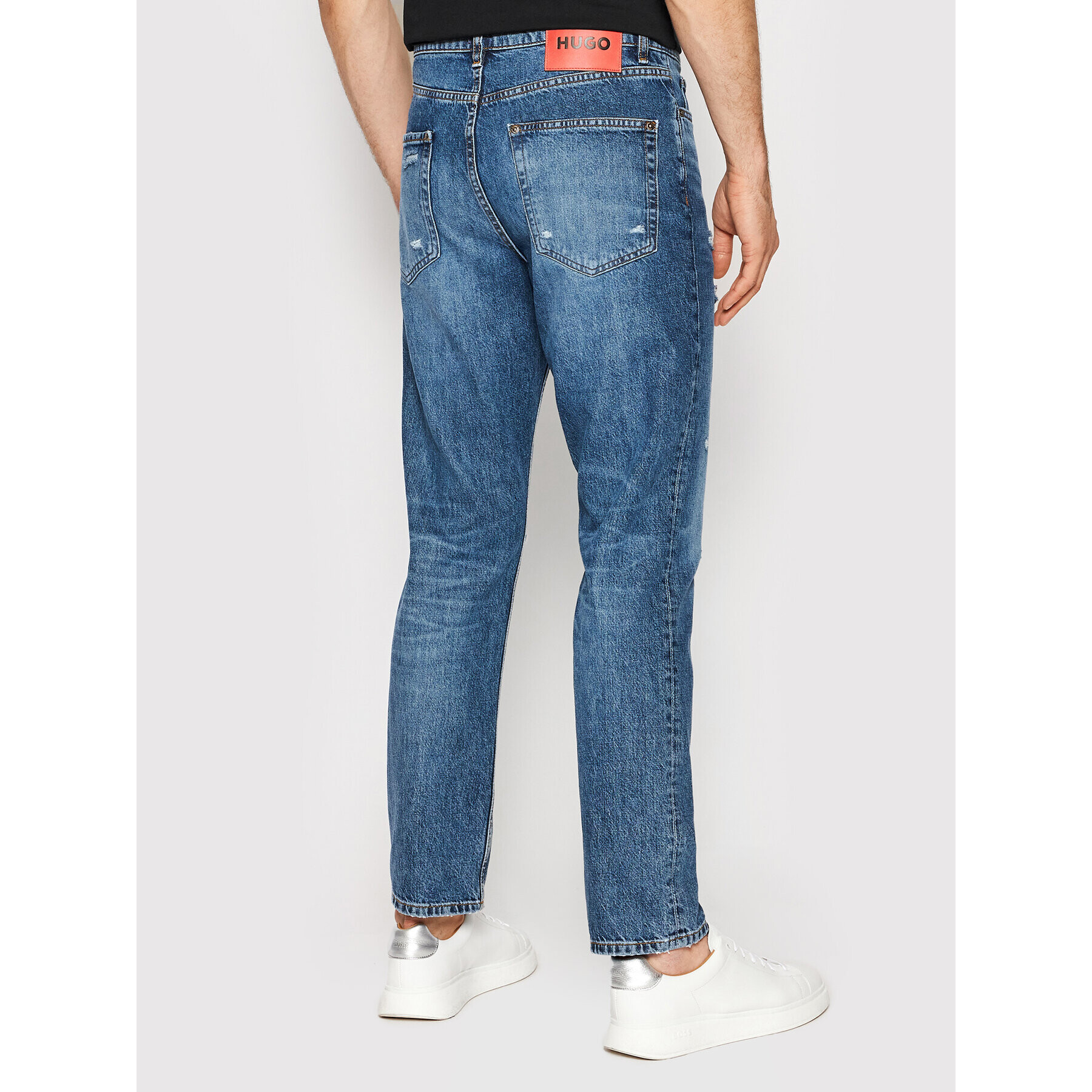 Hugo Jeansy 50466700 Modrá Regular Fit - Pepit.cz