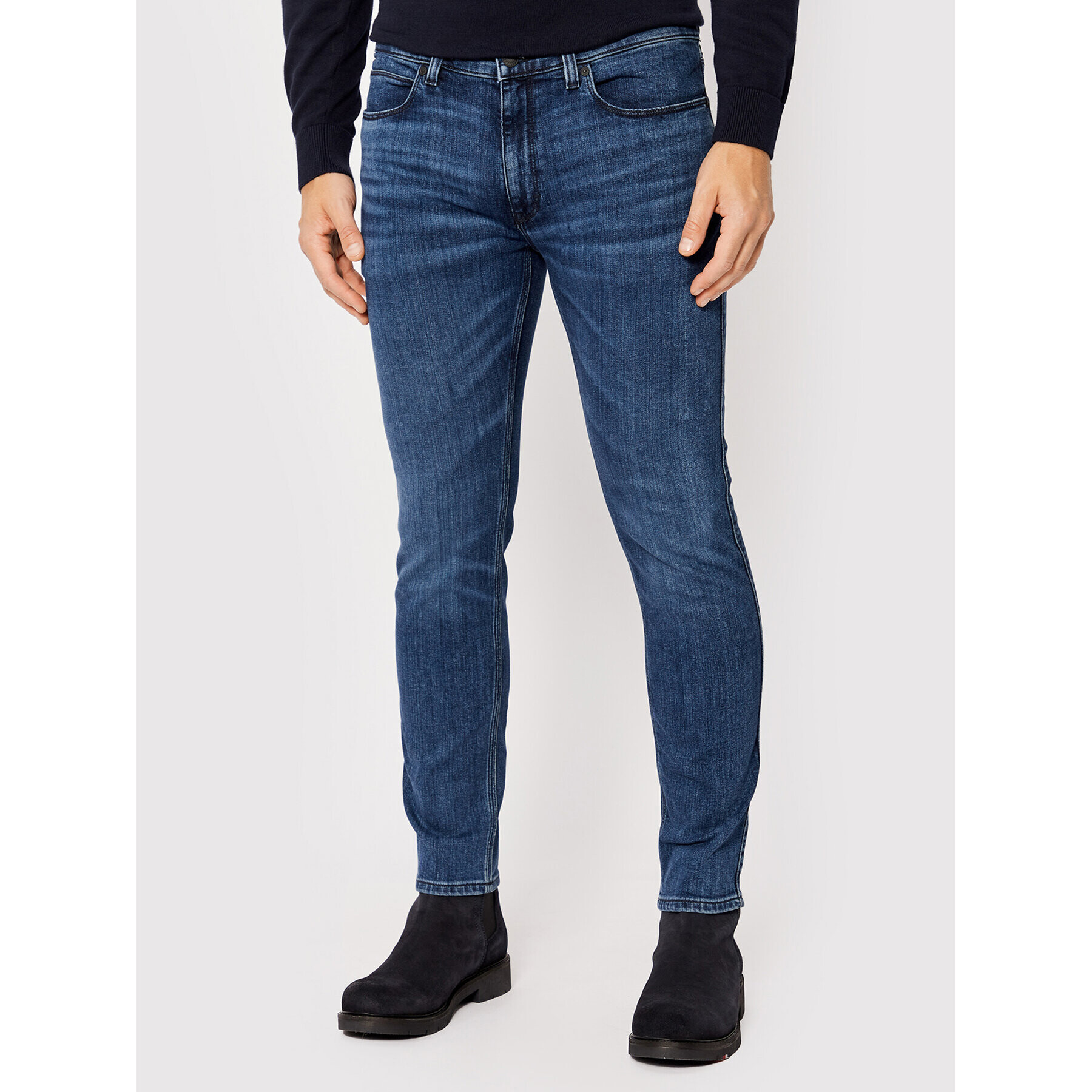 Hugo Jeansy 50472819 Modrá Slim Fit - Pepit.cz