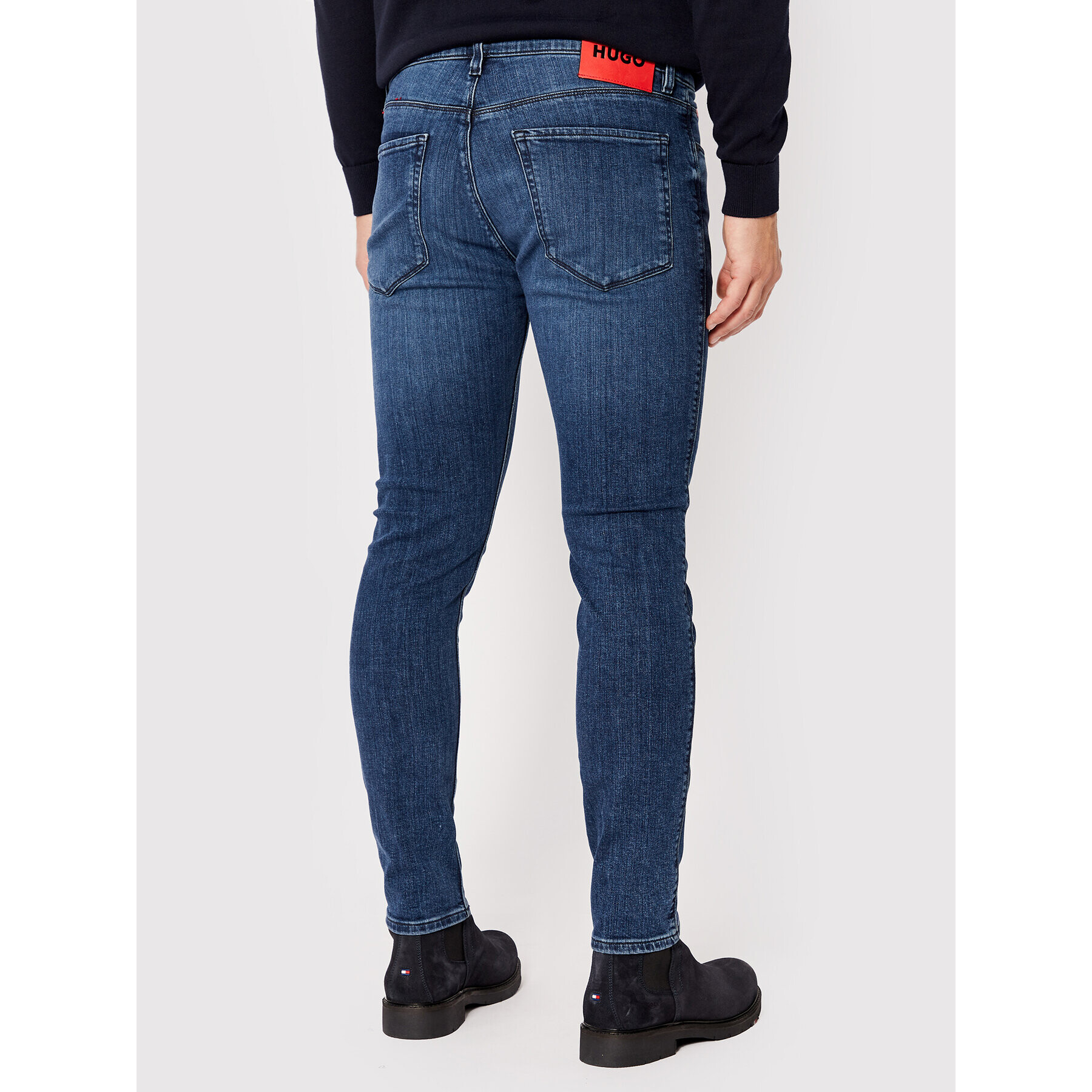 Hugo Jeansy 50472819 Modrá Slim Fit - Pepit.cz