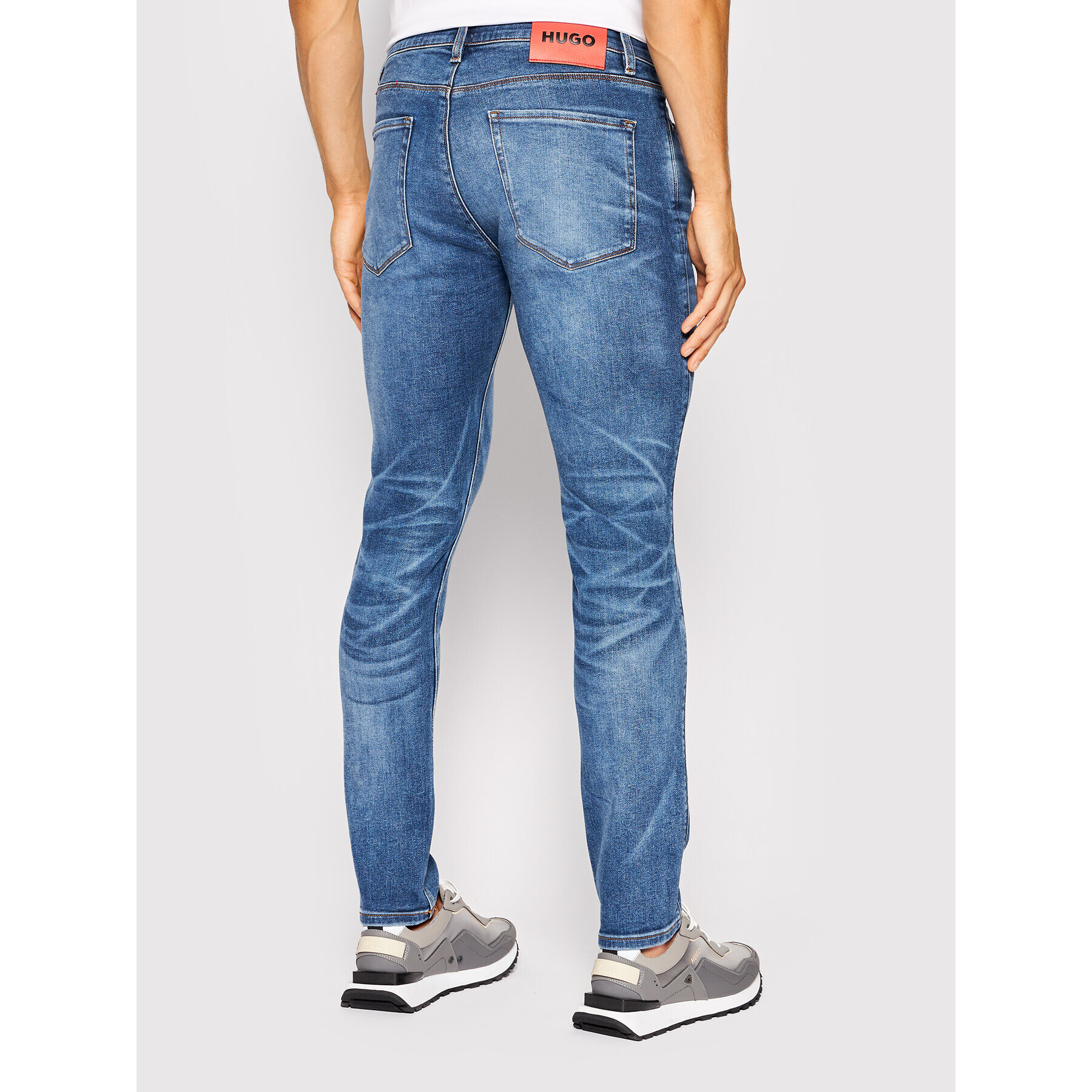 Hugo Jeansy 50472820 Modrá Slim Fit - Pepit.cz