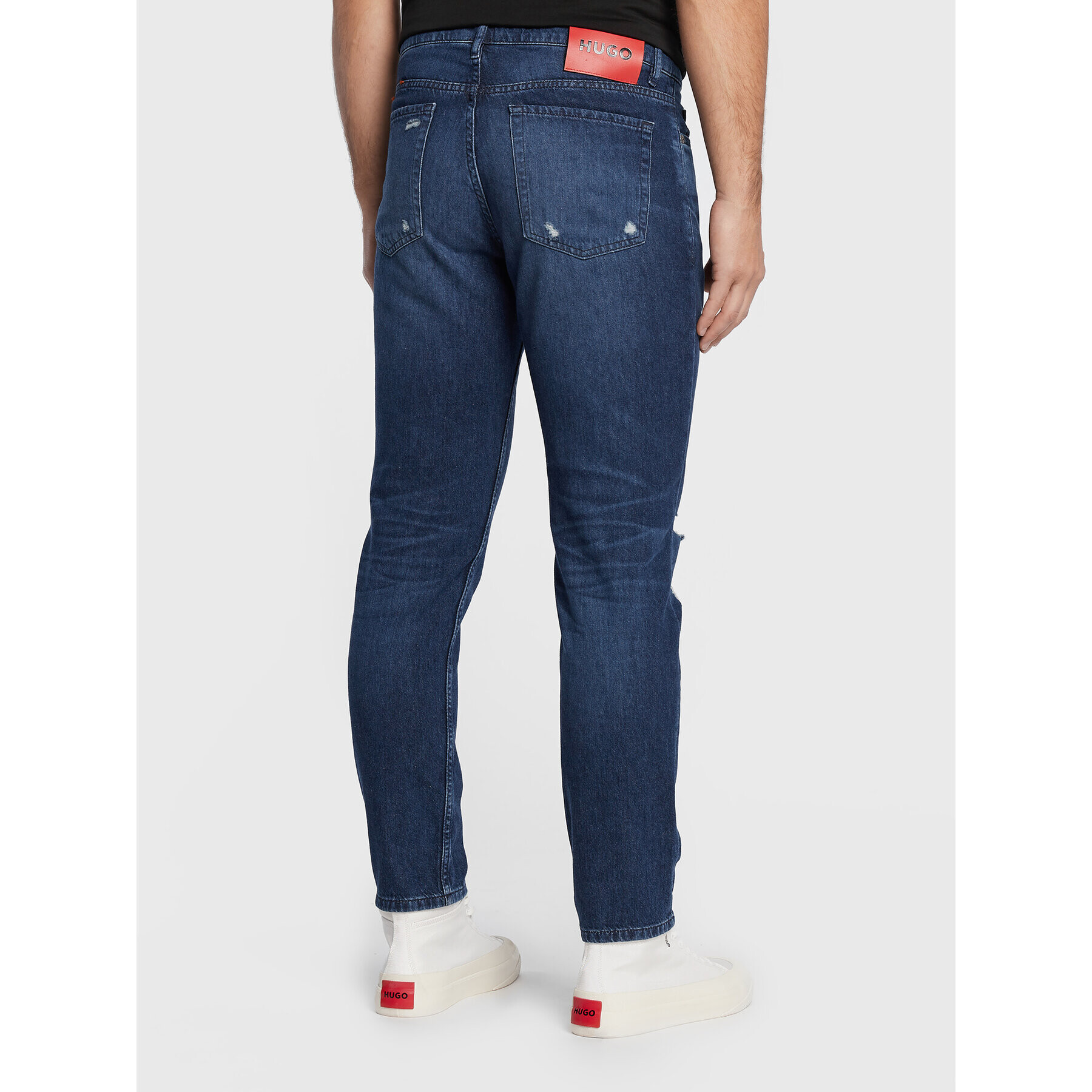 Hugo Jeansy 50472839 Modrá Tapered Fit - Pepit.cz