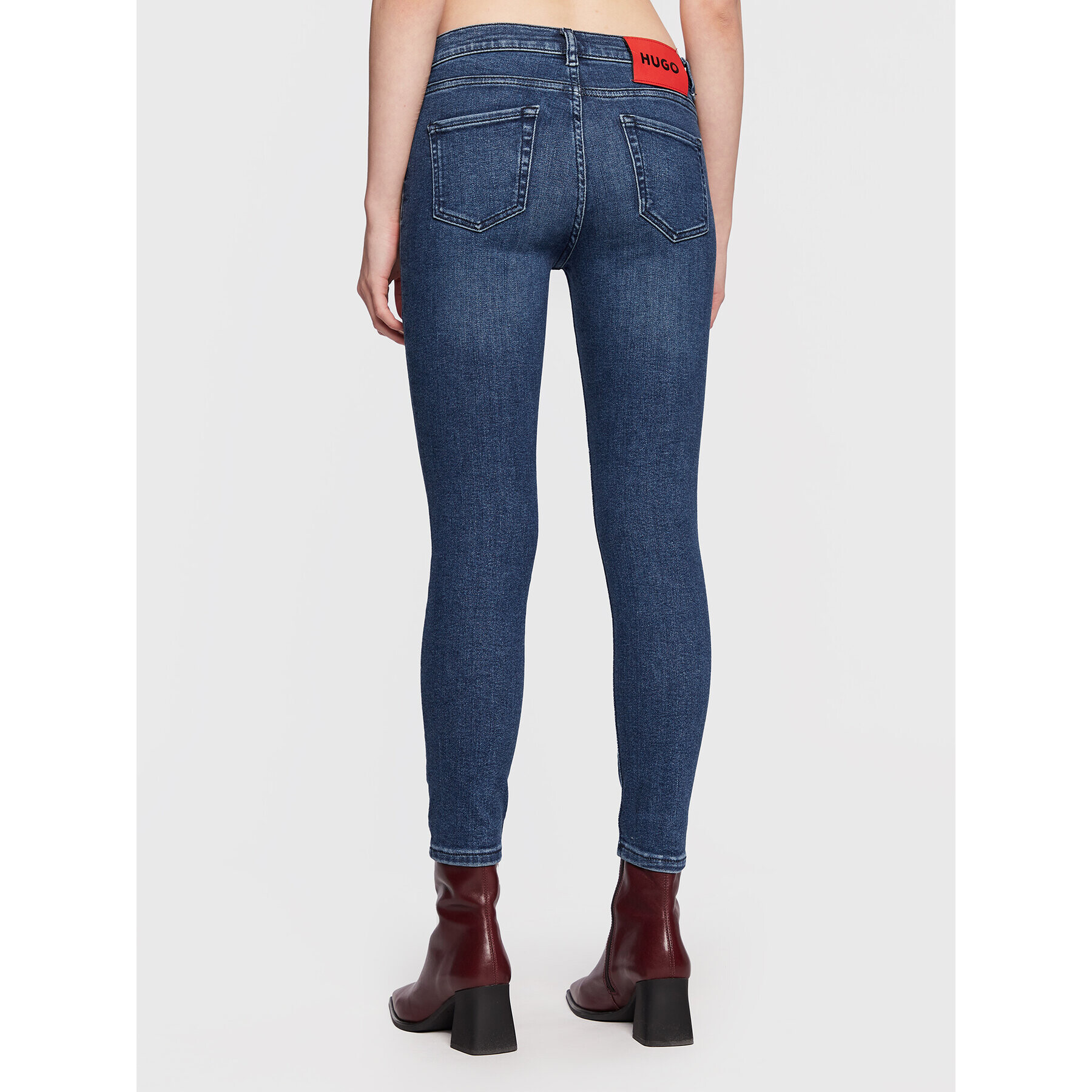 Hugo Jeansy 50480433 Modrá Skinny Fit - Pepit.cz