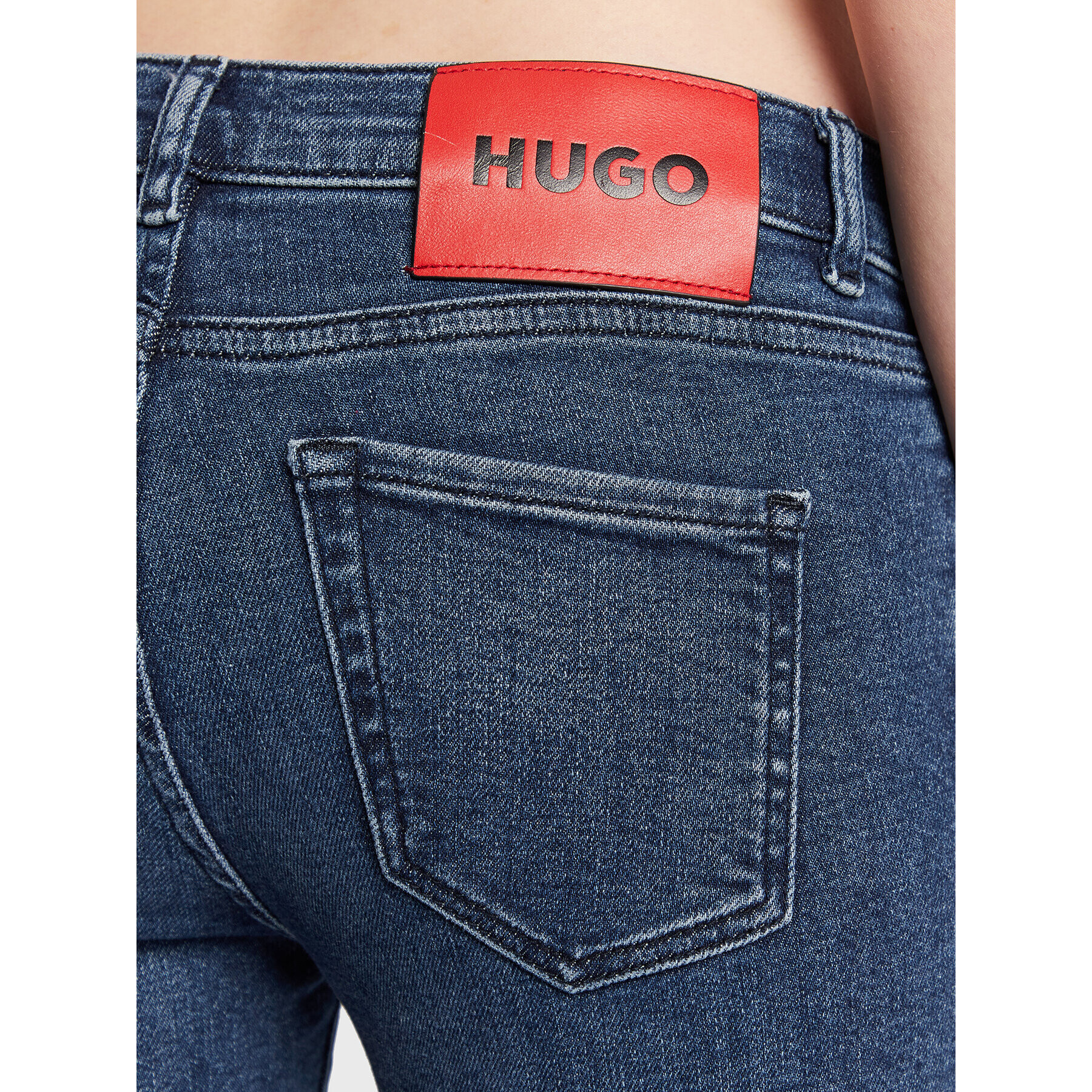 Hugo Jeansy 50480433 Modrá Skinny Fit - Pepit.cz