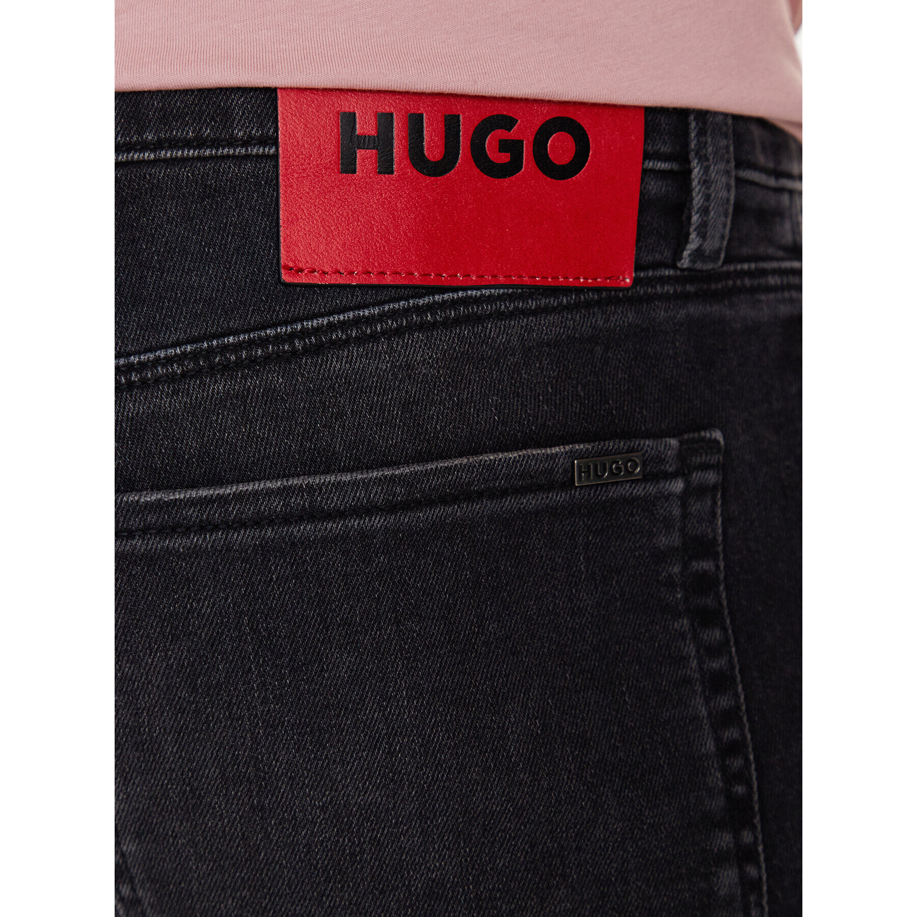 Hugo Jeansy 50483878 Šedá Slim Fit - Pepit.cz