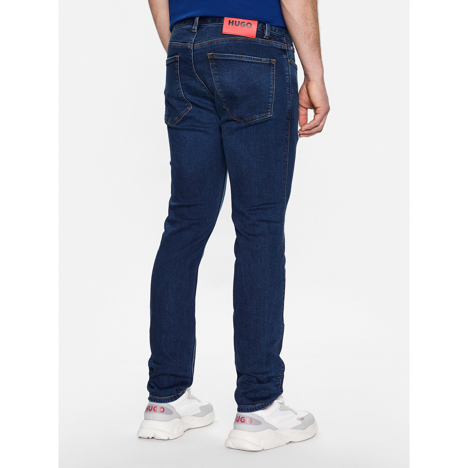 Hugo Jeansy 50483971 Modrá Extra Slim Fit - Pepit.cz