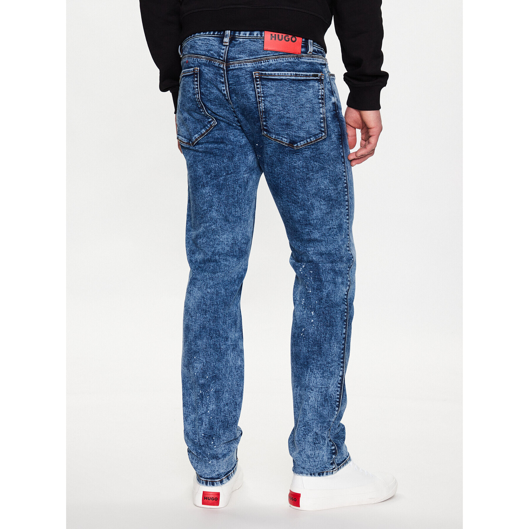 Hugo Jeansy 50483972 Modrá Slim Fit - Pepit.cz