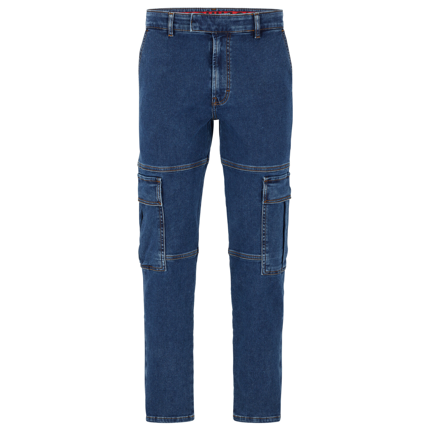 Hugo Jeansy 50484349 Modrá Tapered Fit - Pepit.cz