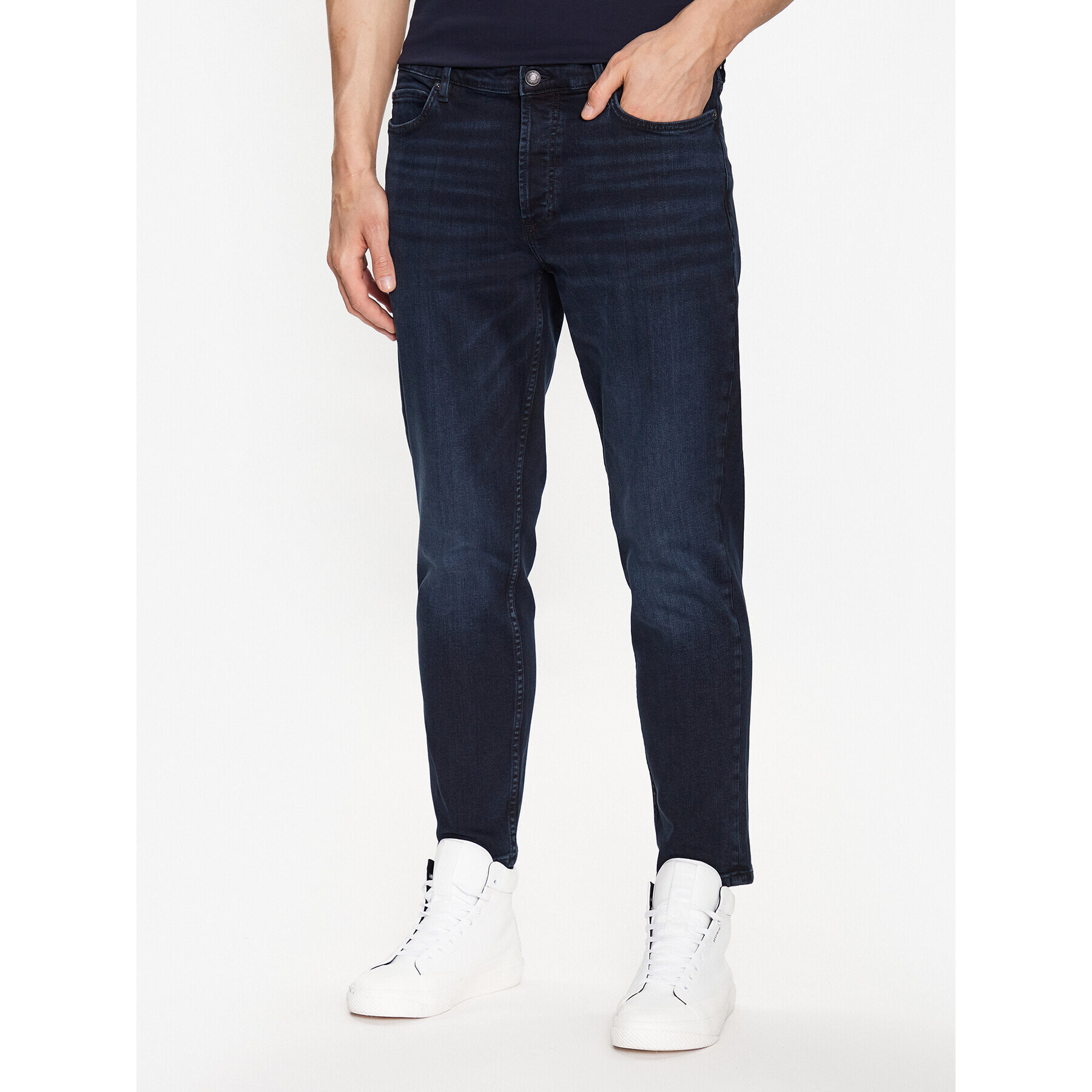 Hugo Jeansy 50488894 Modrá Tapered Fit - Pepit.cz