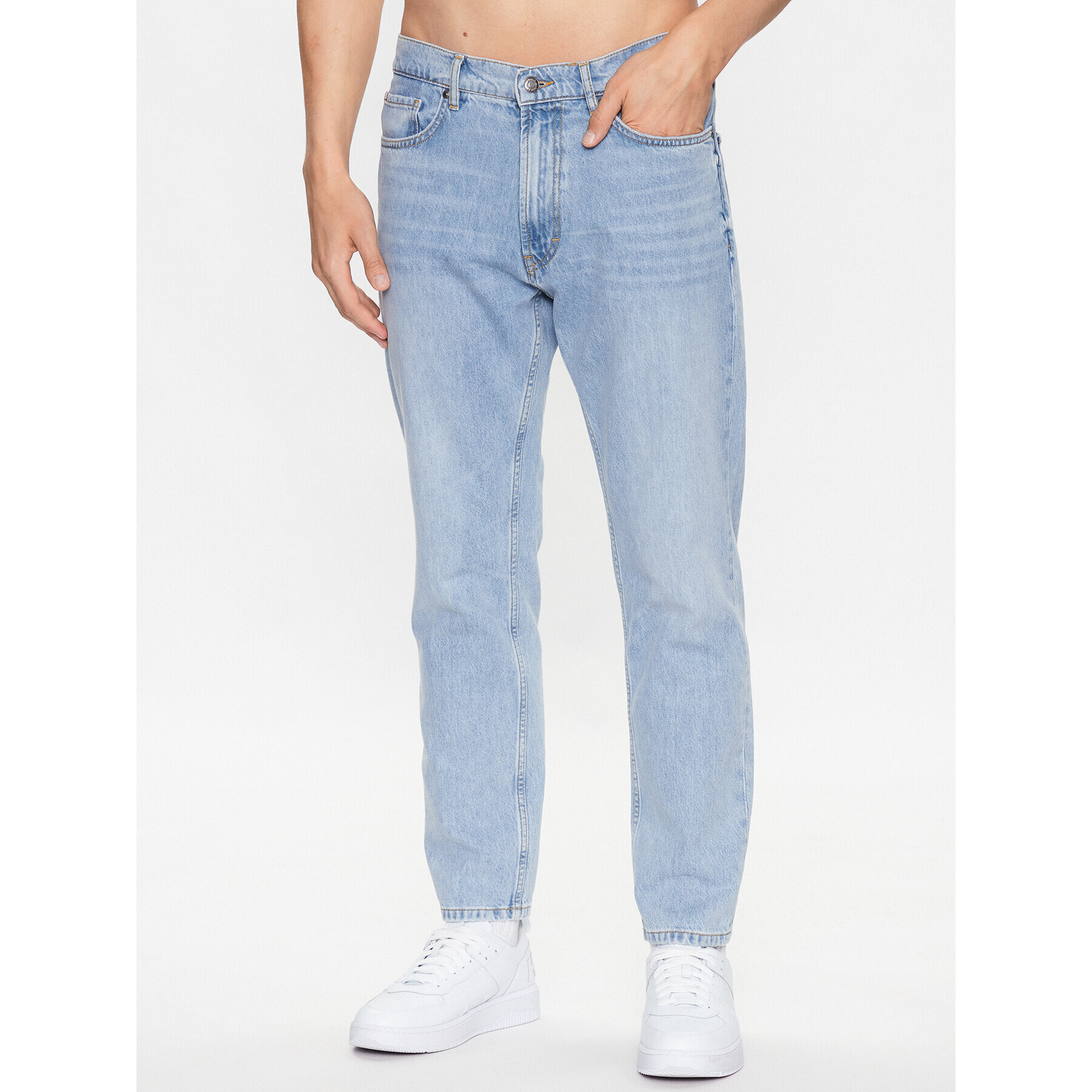 Hugo Jeansy 50489979 Modrá Regular Fit - Pepit.cz