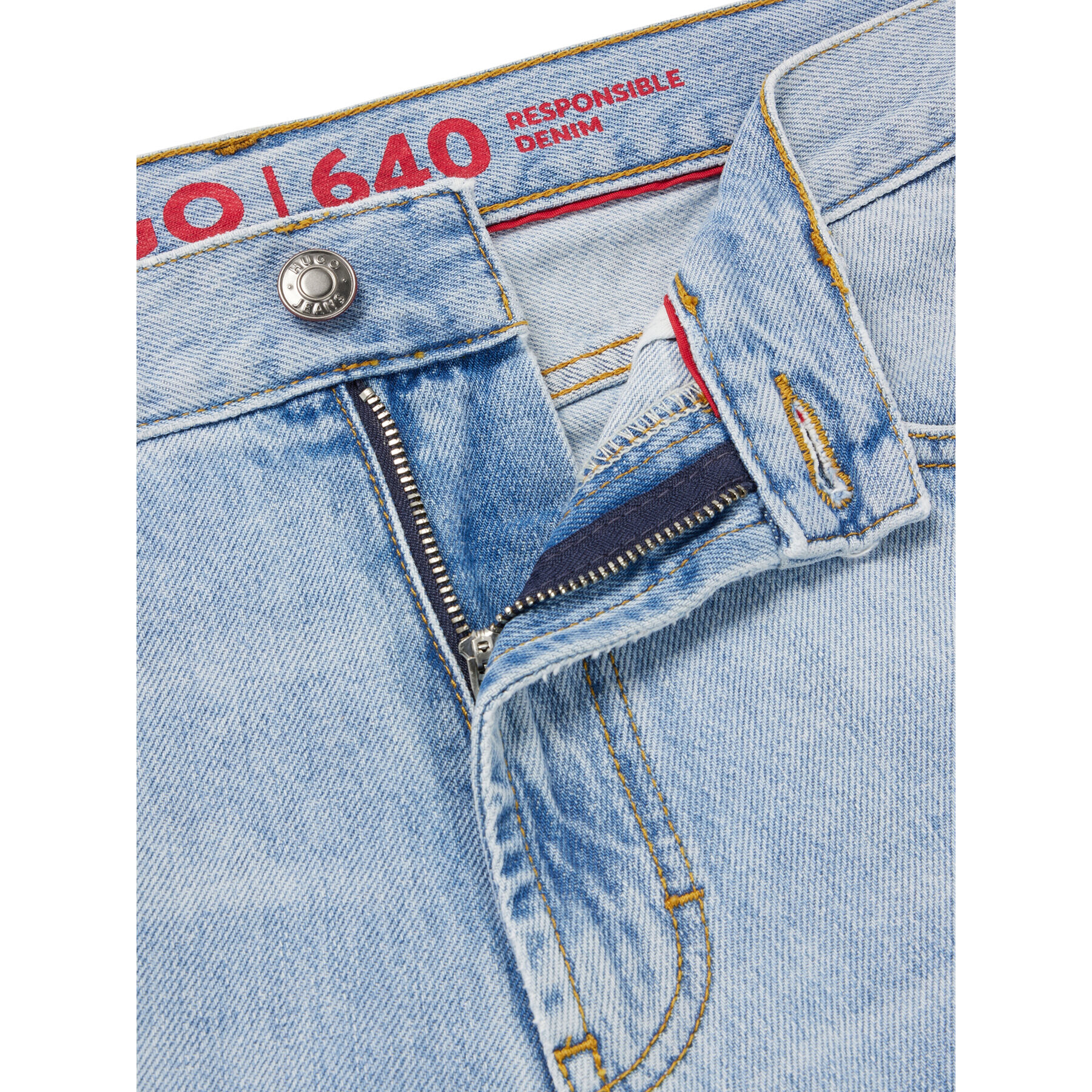 Hugo Jeansy 50489979 Modrá Regular Fit - Pepit.cz