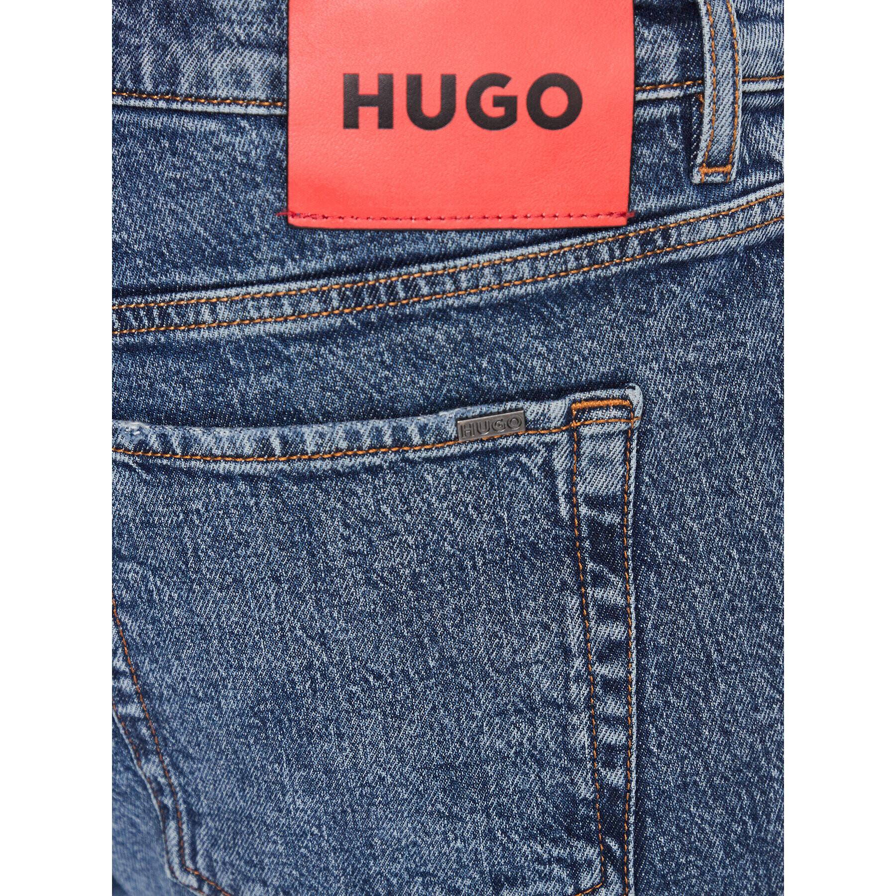 Hugo Jeansy 50493882 Modrá Tapered Fit - Pepit.cz