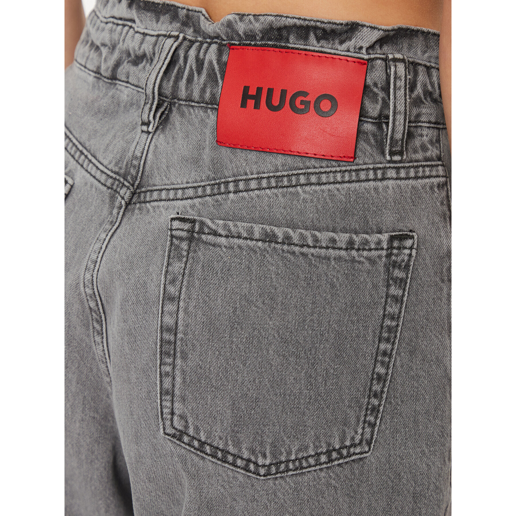 Hugo Jeansy 50498307 Šedá Relaxed Fit - Pepit.cz